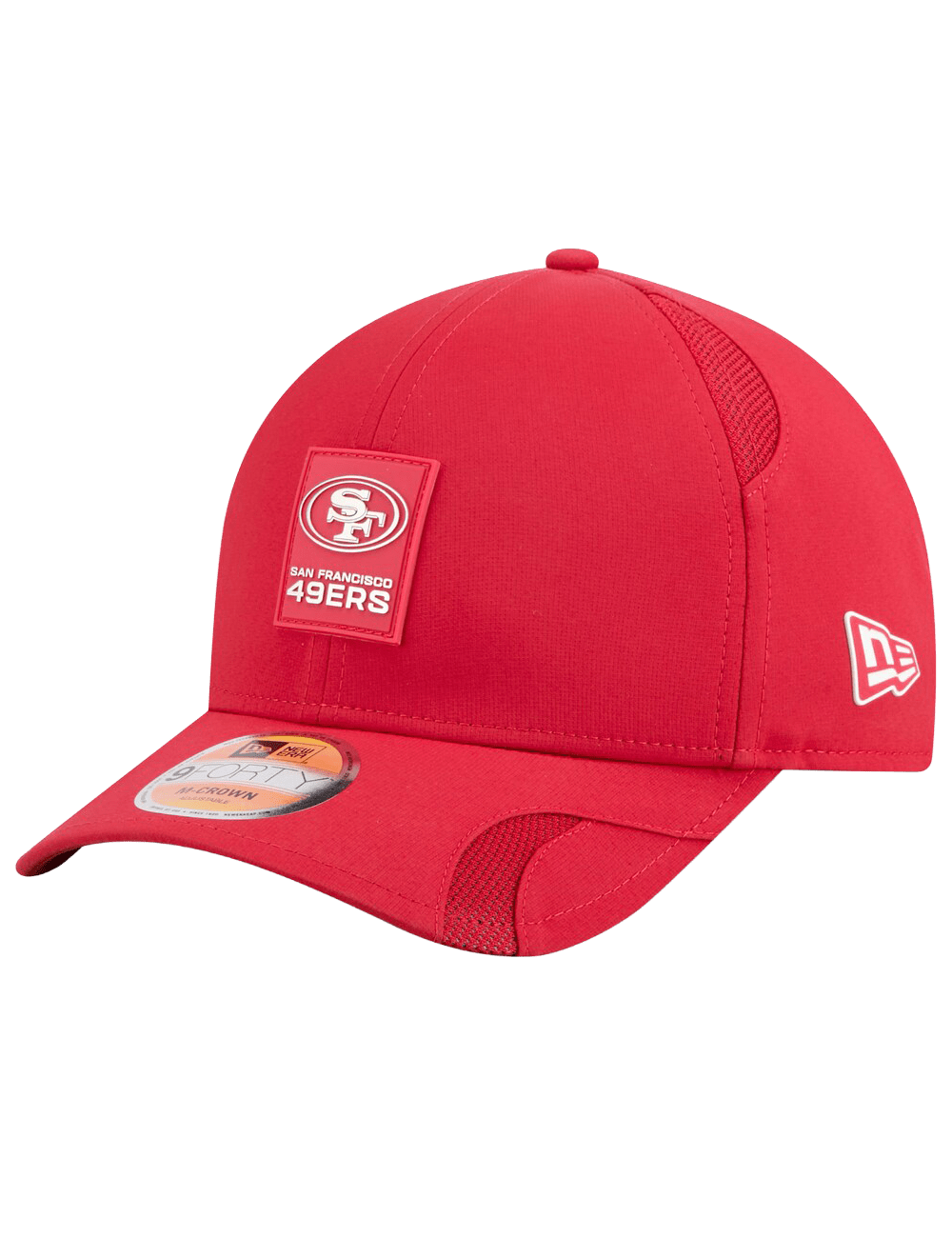 New Era Caps San Francisco 49ers New Era NFL 25 Sideline 9FORTY M-Crown Snapback Hat - Red