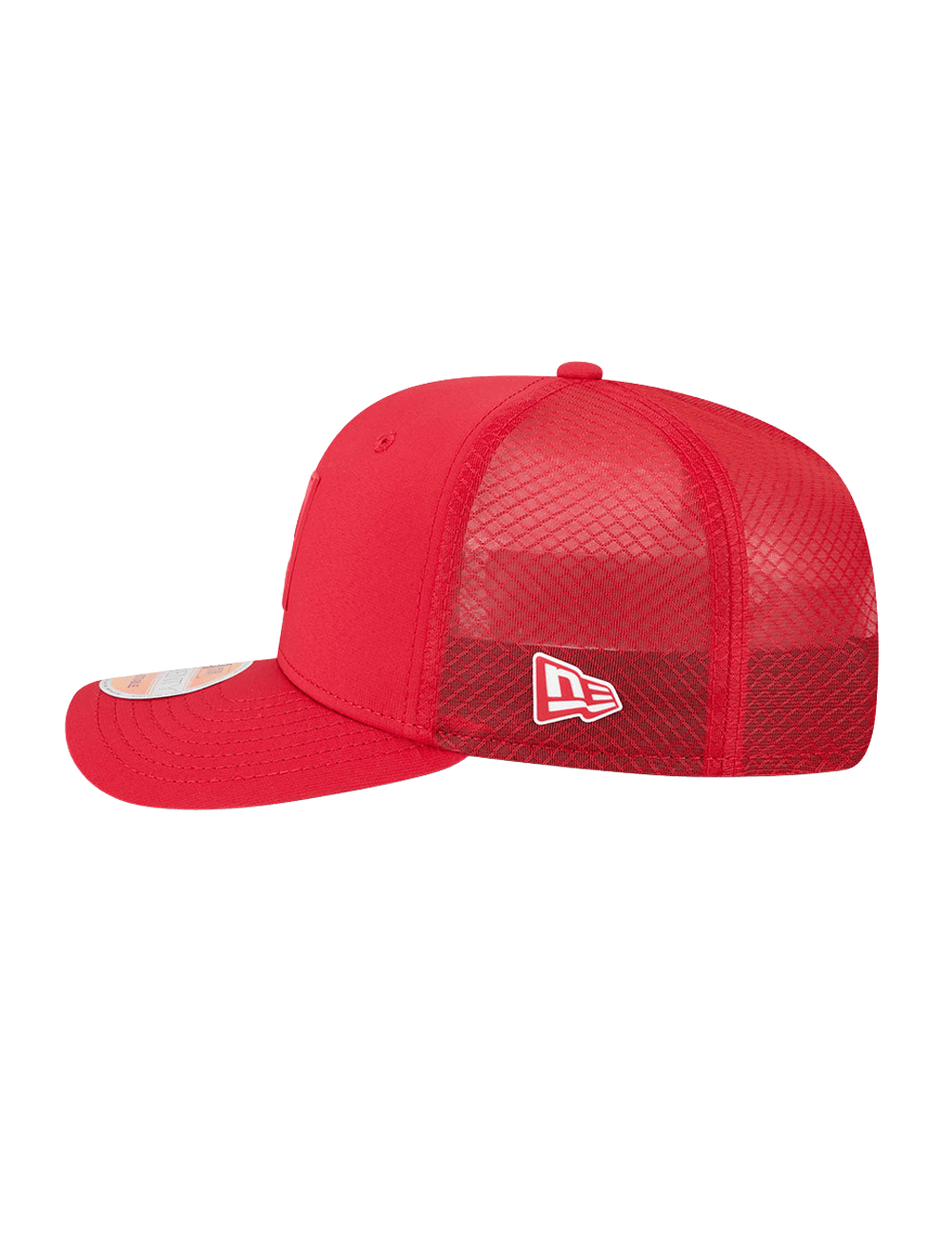 New Era Caps San Francisco 49ers New Era NFL 25 Sideline 9SEVENTY Stretch-Snapback Hat - Red