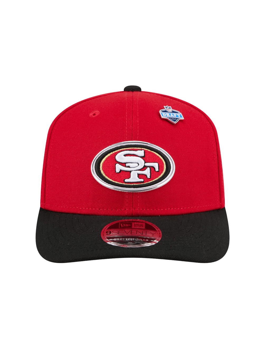New Era Caps OSFM San Francisco 49ers New Era NFL Draft 26 9SEVENTY Stretch-Snapback Hat