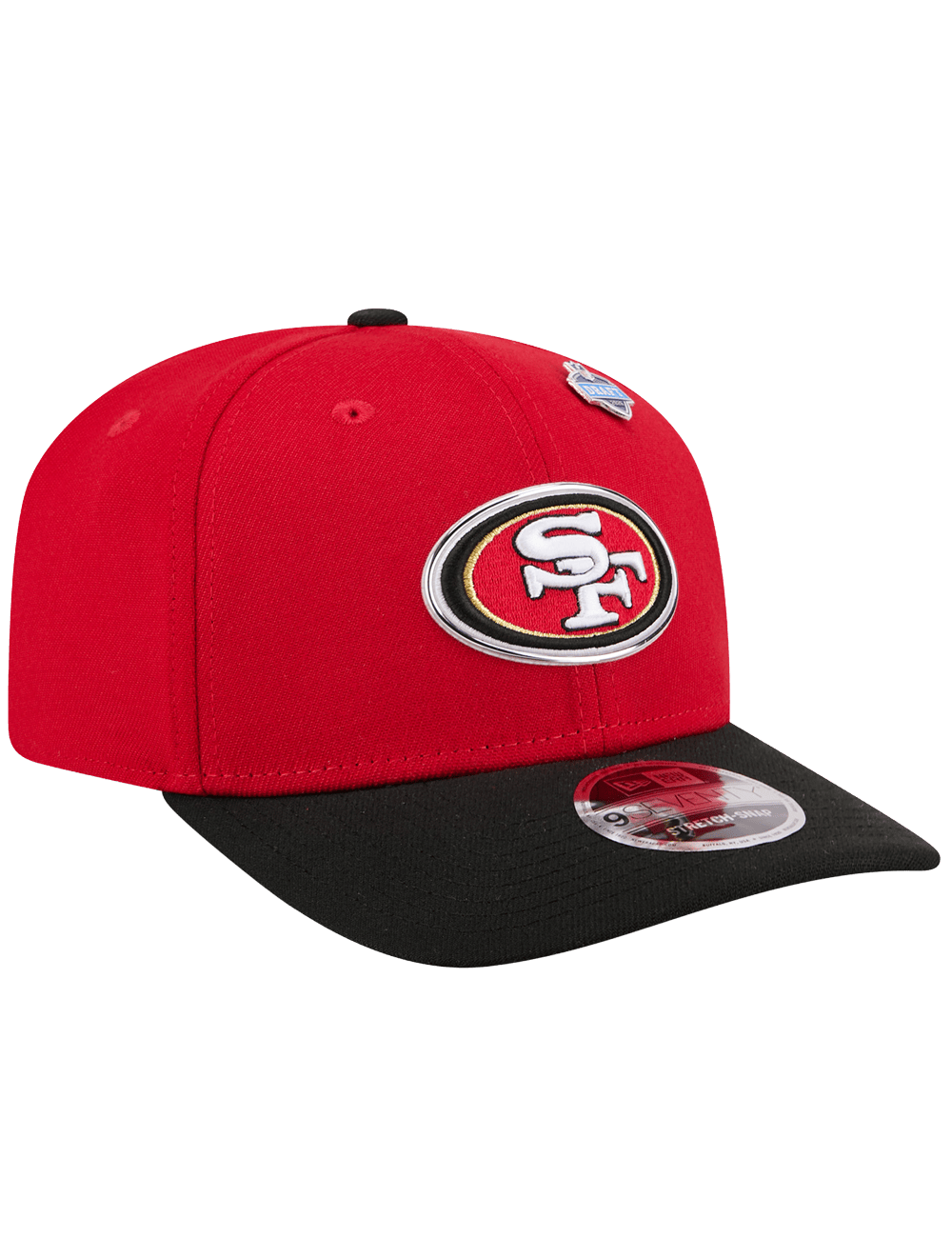 New Era Caps OSFM San Francisco 49ers New Era NFL Draft 26 9SEVENTY Stretch-Snapback Hat