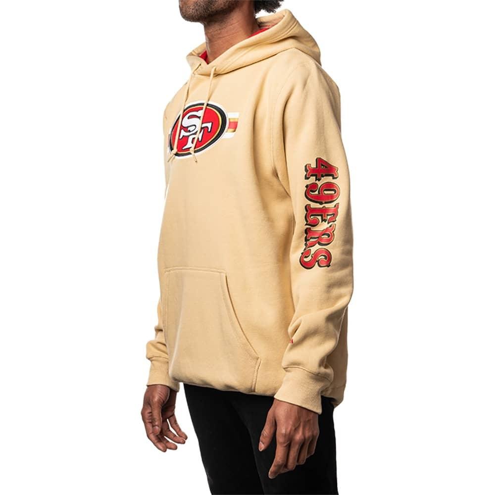 New Era Jumpers San Francisco 49ers New Era NFL Sideline Hoodie Jumper - Stone