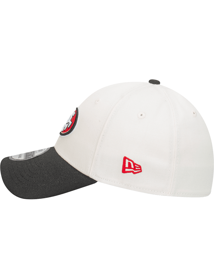New Era Caps San Francisco 49ers New Era NFL Team 2T 39THIRTY Stretch-Fit Hat - Chrome
