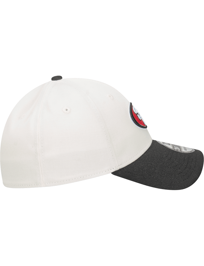 New Era Caps San Francisco 49ers New Era NFL Team 2T 39THIRTY Stretch-Fit Hat - Chrome