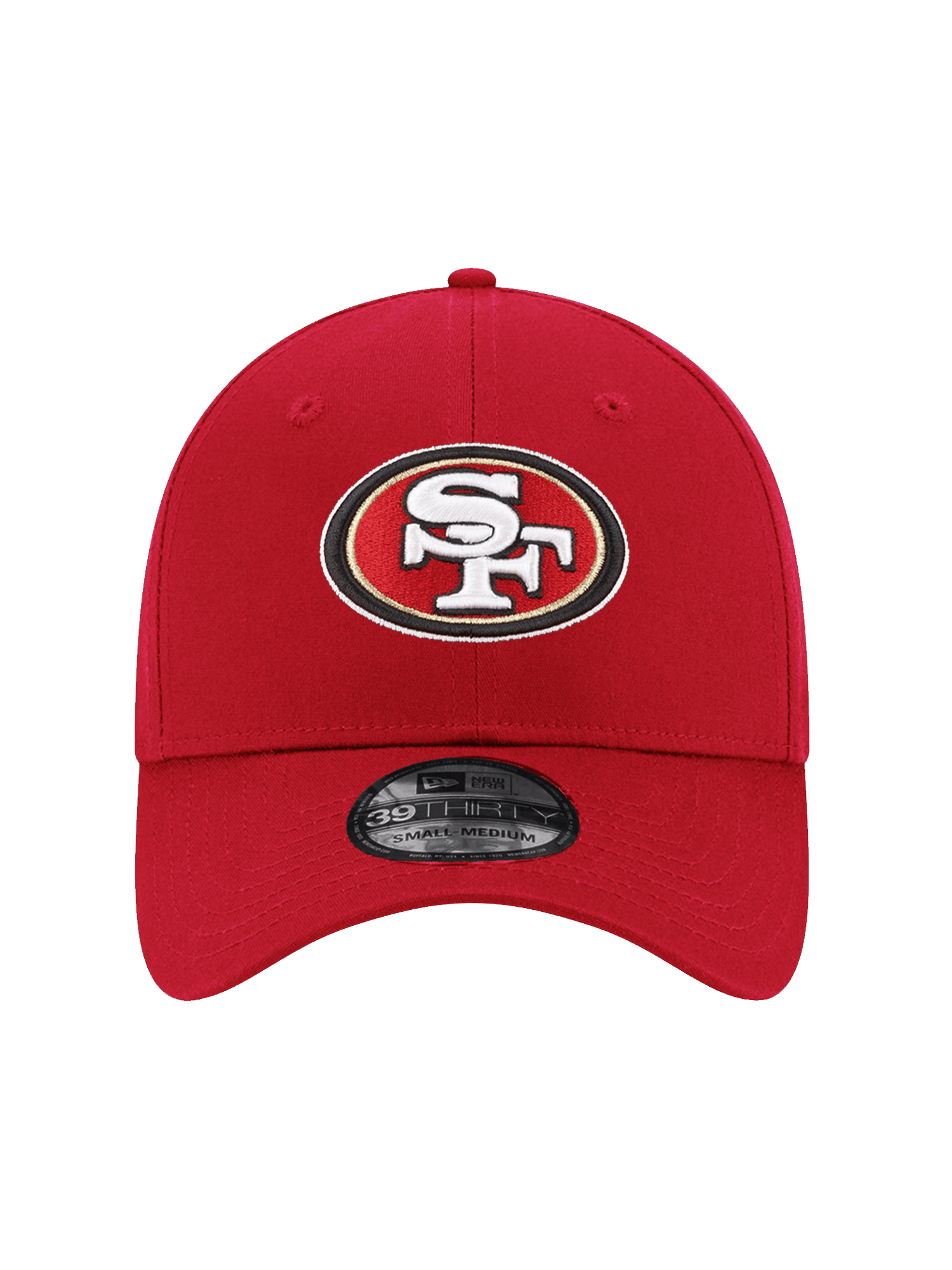 New Era Caps San Francisco 49ers New Era NFL Team 39THIRTY Stretch-Fit Hat - Red