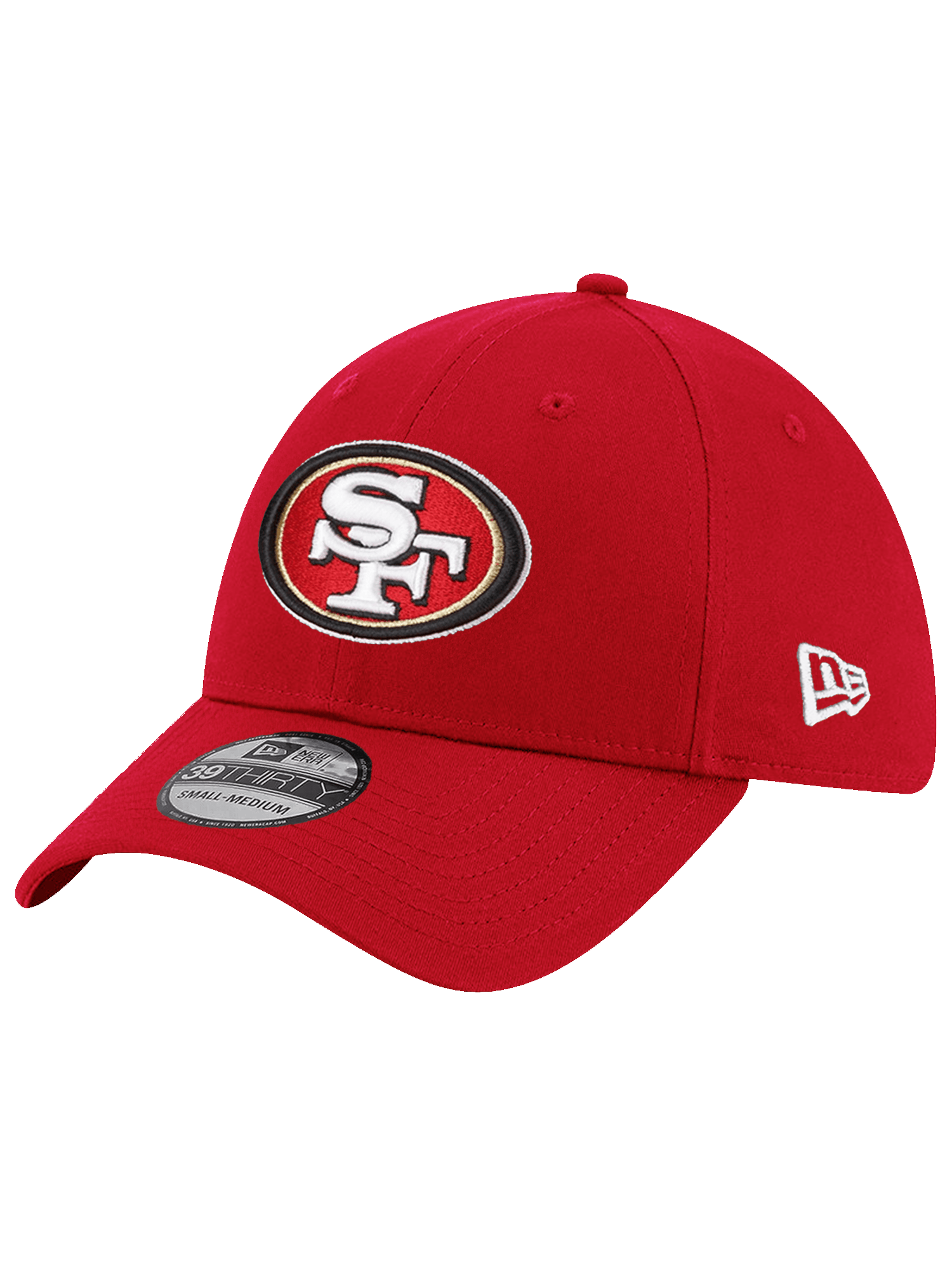 New Era Caps San Francisco 49ers New Era NFL Team 39THIRTY Stretch-Fit Hat - Red