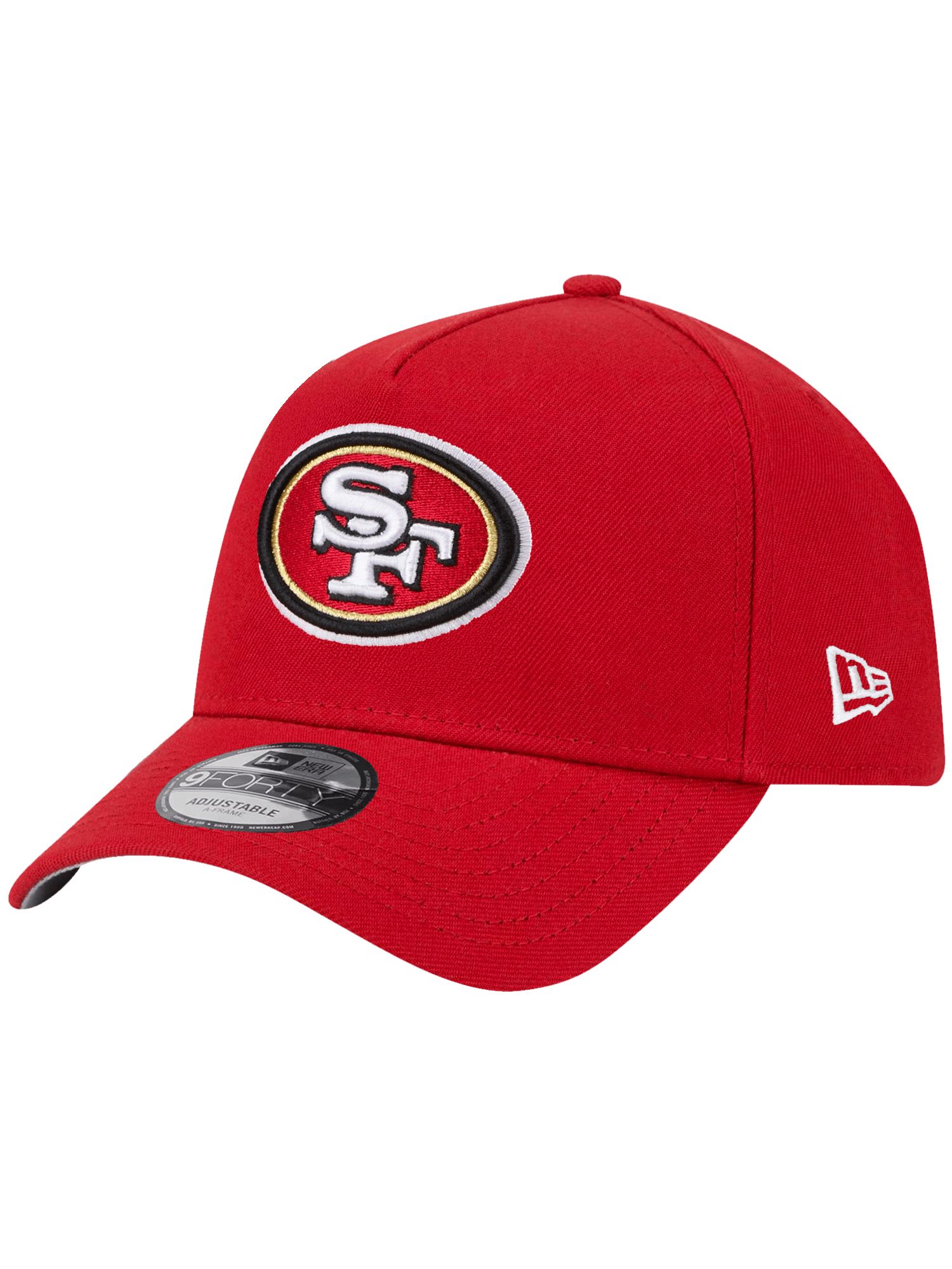 New Era Caps San Francisco 49ers New Era NFL Team 9FORTY A-Frame Snapback Hat - Red