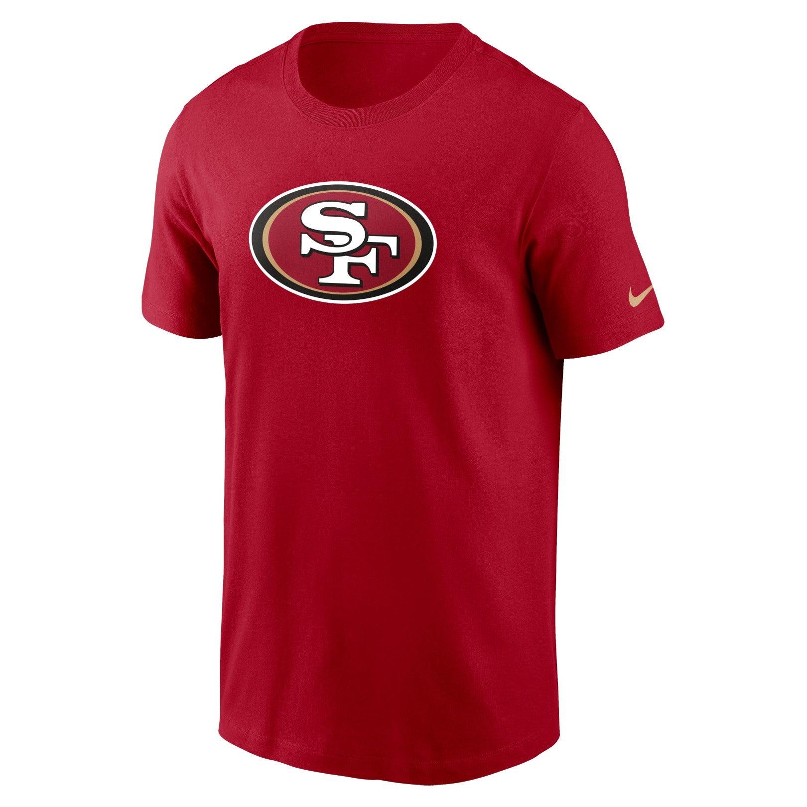 Nike T-Shirts San Francisco 49ers Nike NFL Logo Essential T-Shirt - Red