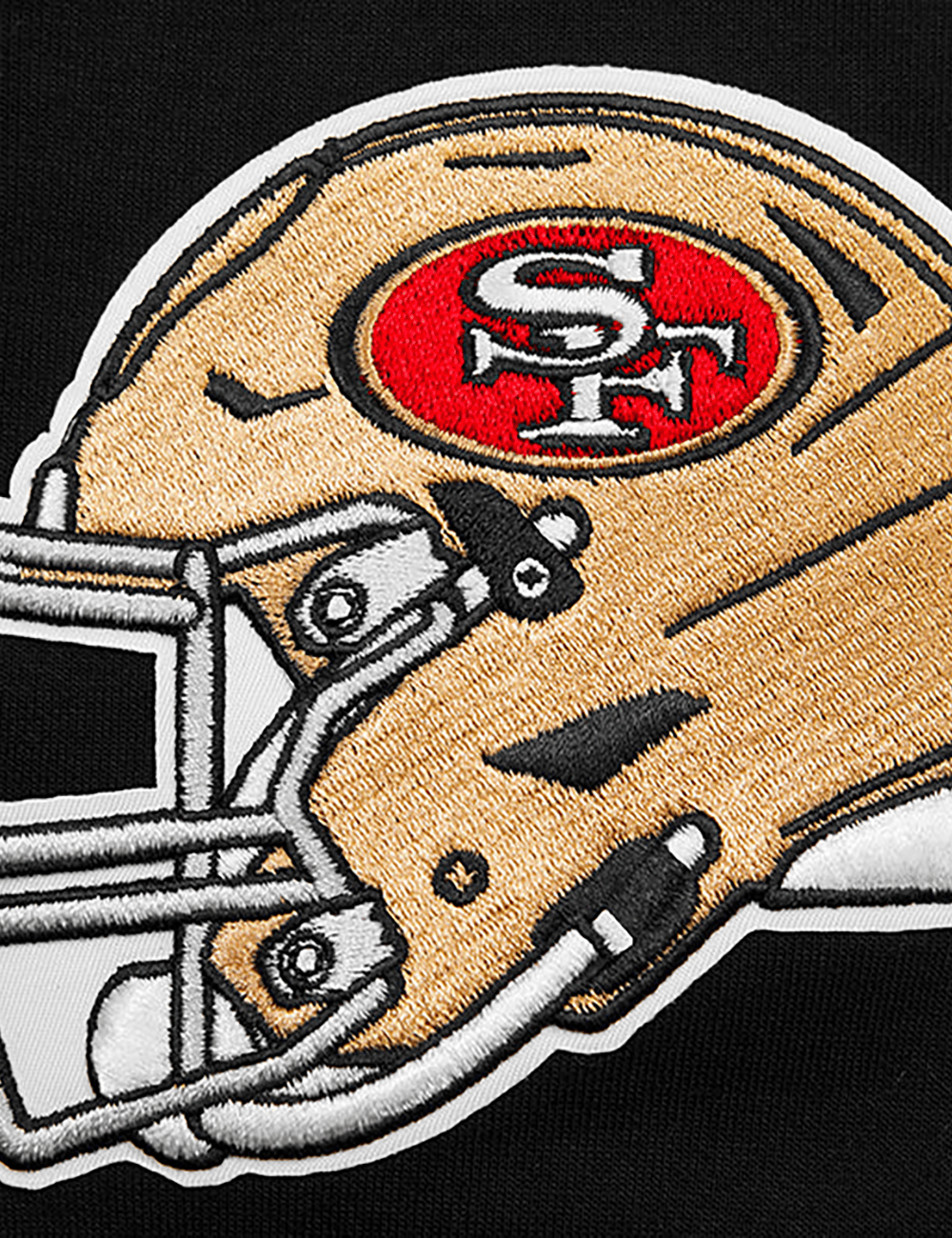 Pro Standard Jumpers San Francisco 49ers Pro Standard NFL Team Chenille Hoodie Jumper - Black