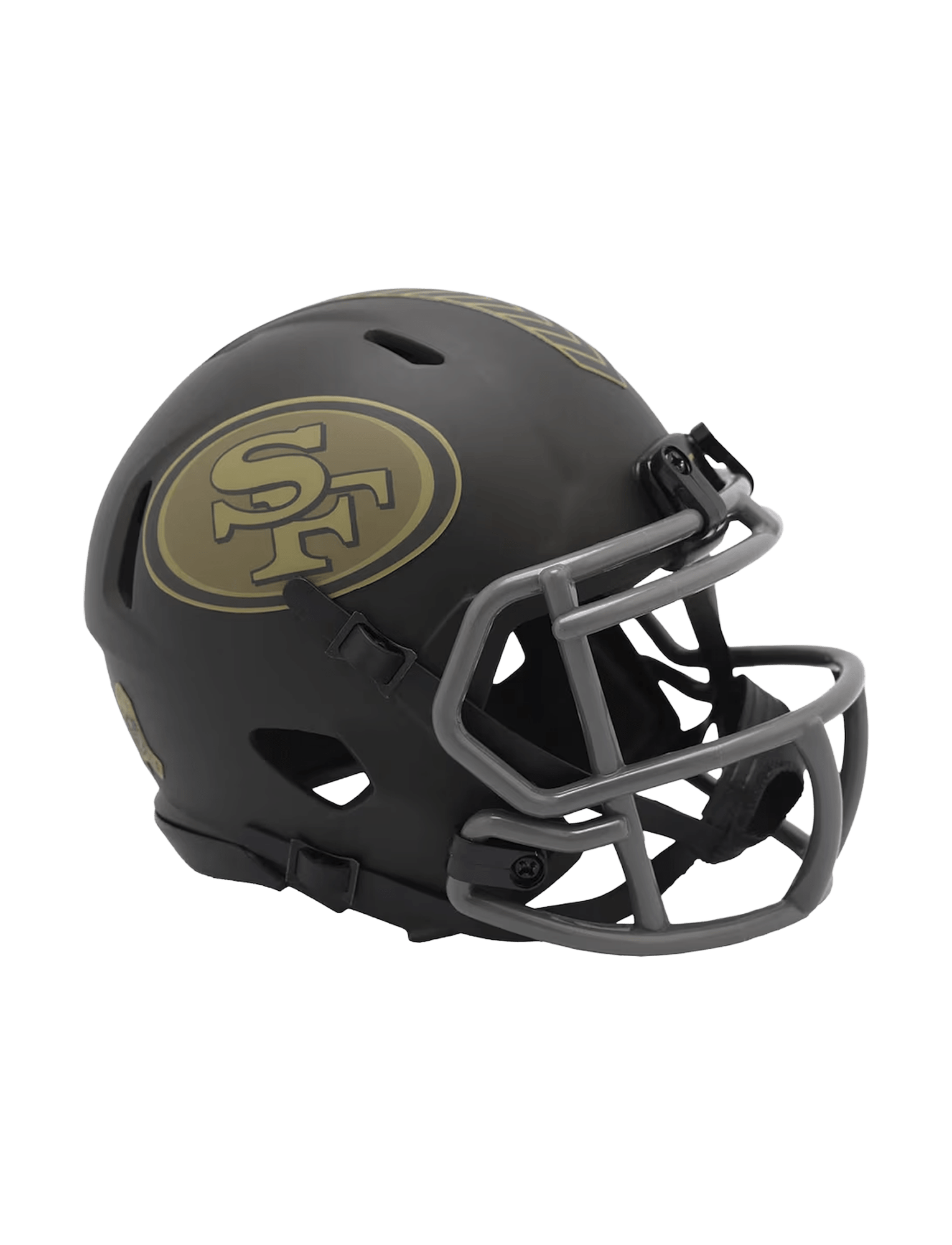 Riddell Helmets San Francisco 49ers Riddell NFL Salute To Service 25 Speed Mini Size Helmet