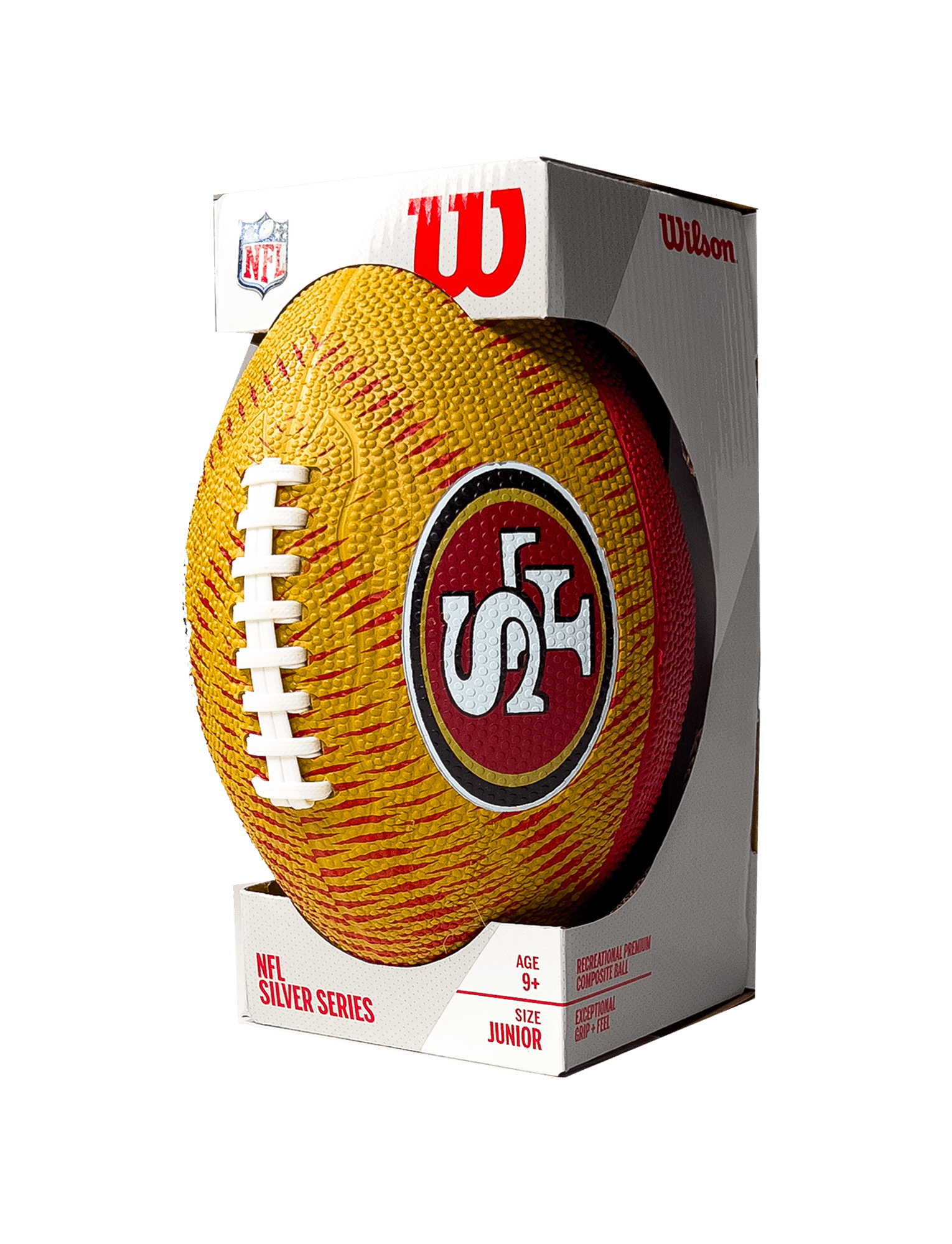 Wilson Sporting Goods Balls San Francisco 49ers Wilson NFL Team Tailgate Junior Football
