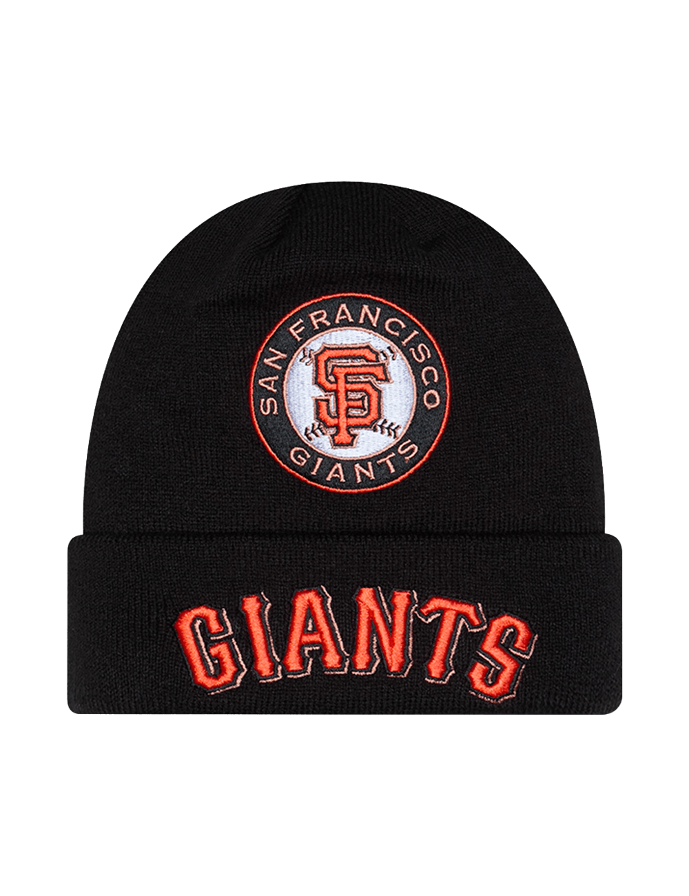 New Era Beanies OSFM San Francisco Giants New Era MLB 26 AC Clubhouse Knit Beanie - Black