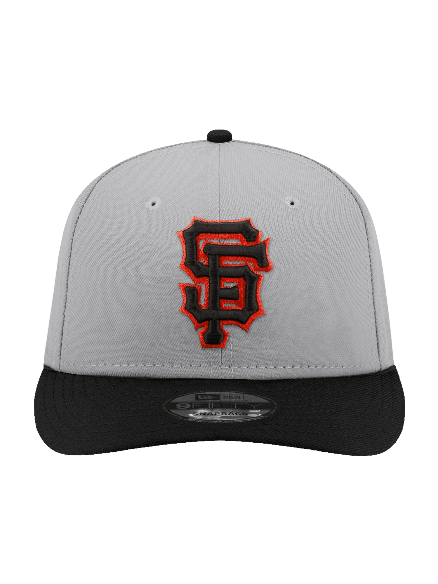 New Era Caps OSFA San Francisco Giants New Era MLB Alt 2 Tone 9FIFTY Pre-Curved Snapback Hat - Grey