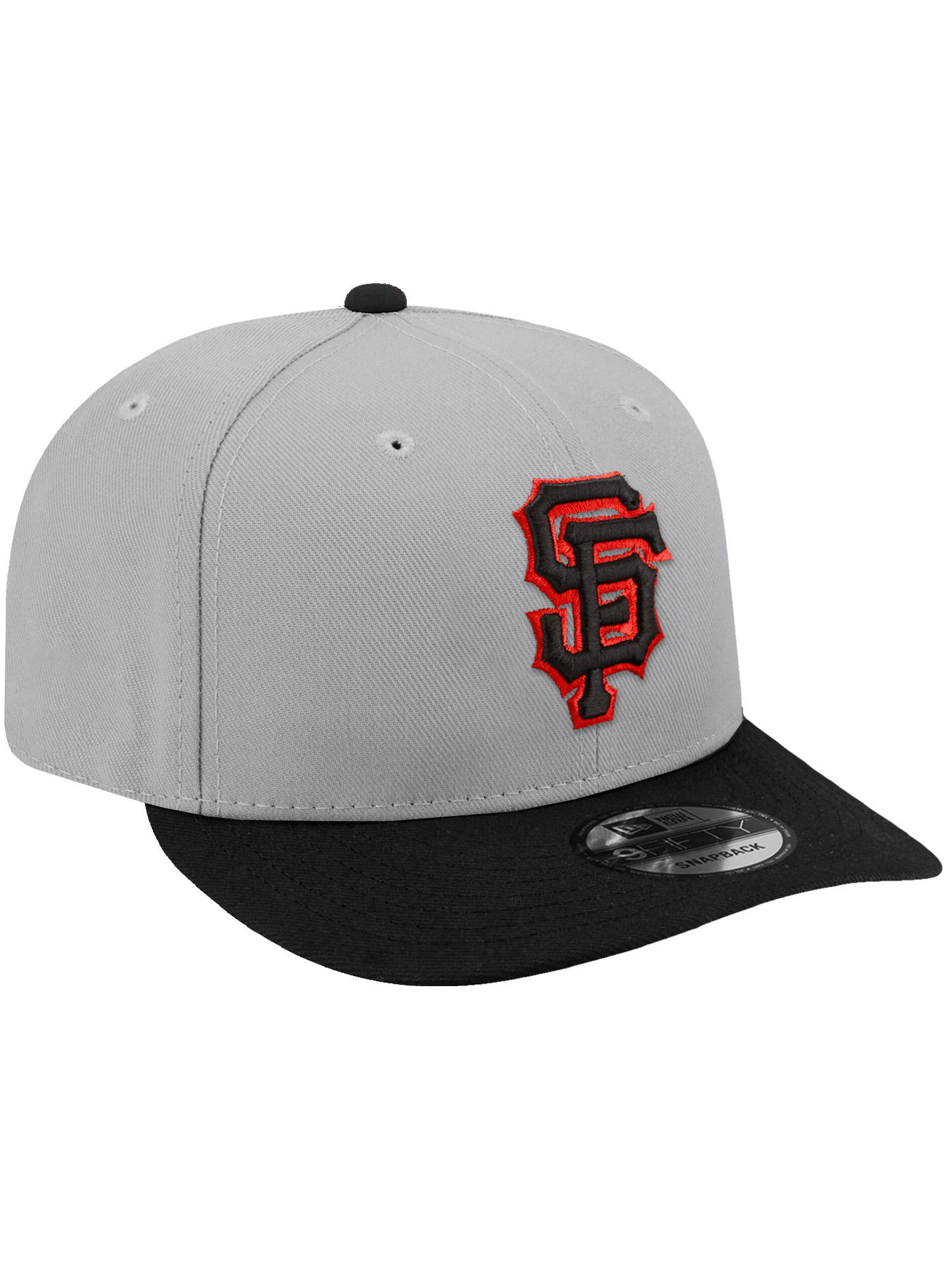 New Era Caps OSFA San Francisco Giants New Era MLB Alt 2 Tone 9FIFTY Pre-Curved Snapback Hat - Grey