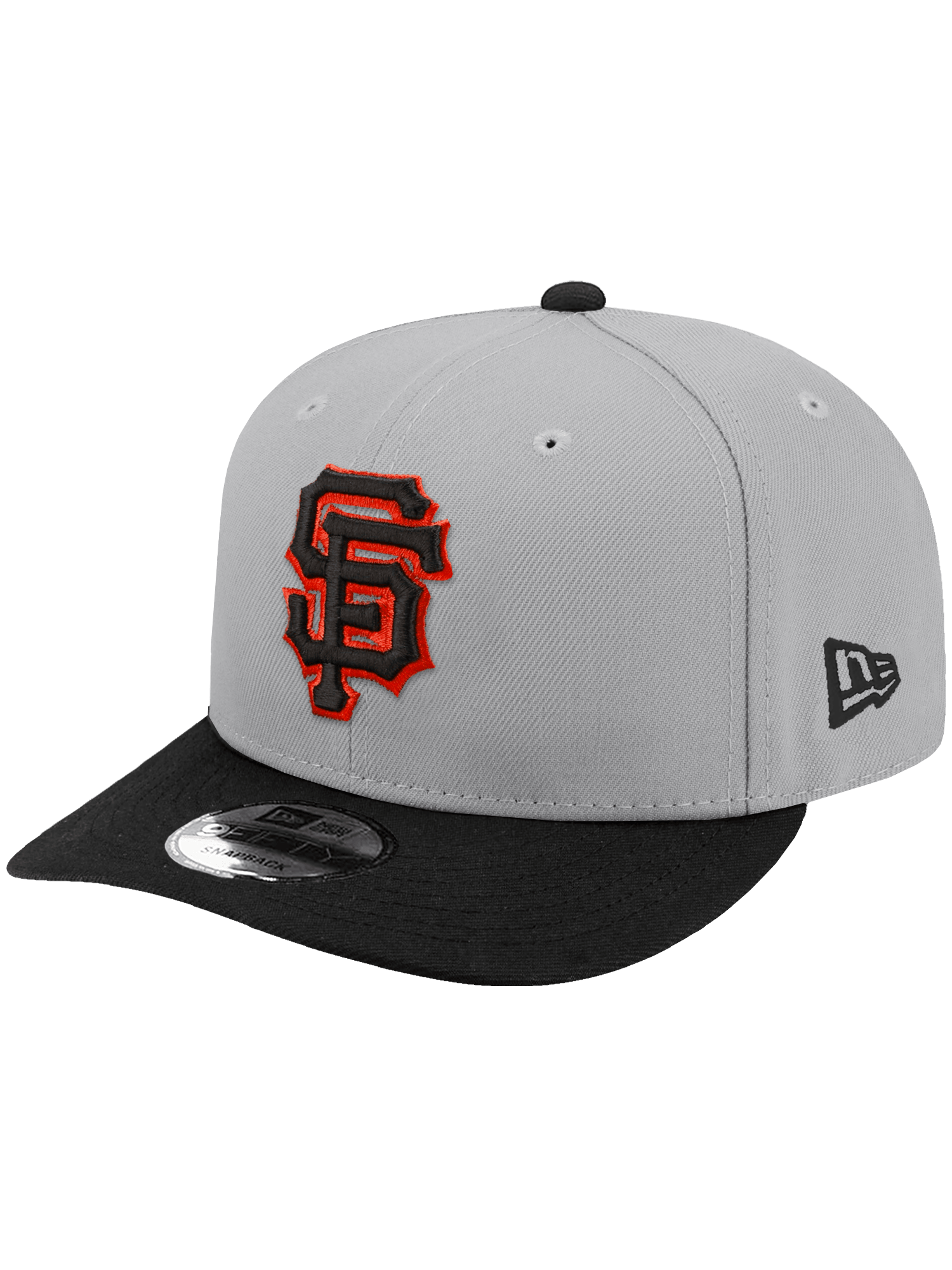 New Era Caps OSFA San Francisco Giants New Era MLB Alt 2 Tone 9FIFTY Pre-Curved Snapback Hat - Grey