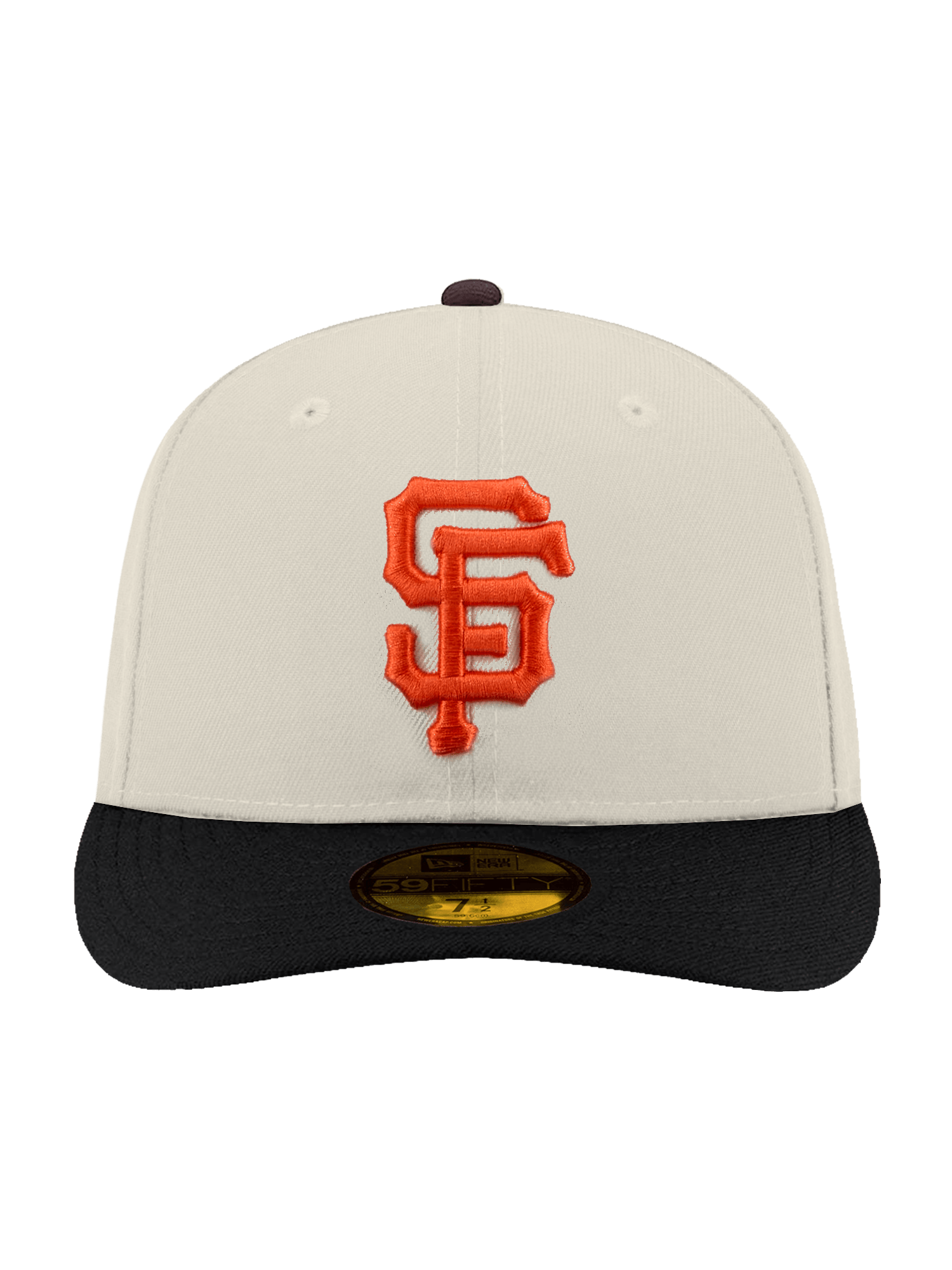 New Era Caps San Francisco Giants New Era MLB Alt Pre-Curved 59FIFTY Fitted Hat - Chrome