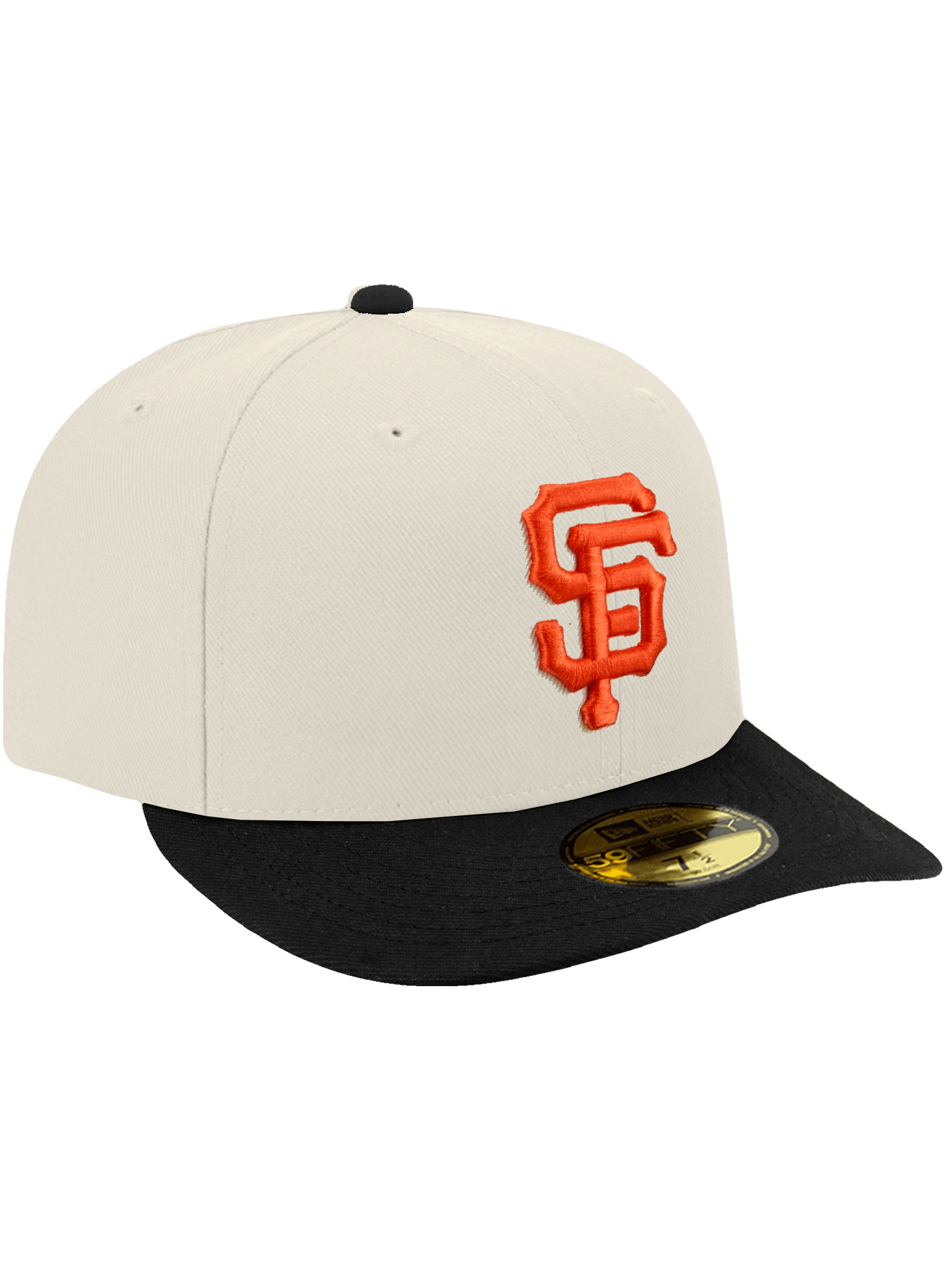 New Era Caps San Francisco Giants New Era MLB Alt Pre-Curved 59FIFTY Fitted Hat - Chrome