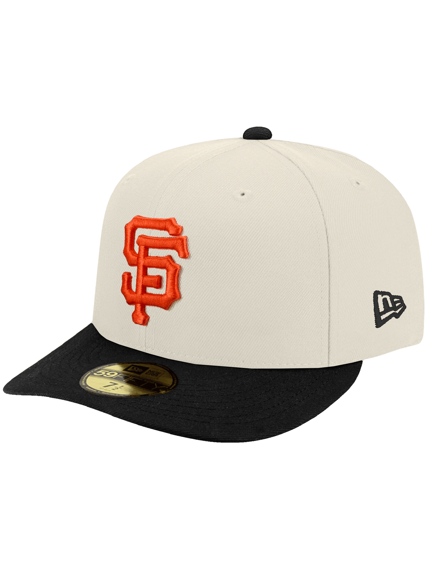 New Era Caps San Francisco Giants New Era MLB Alt Pre-Curved 59FIFTY Fitted Hat - Chrome