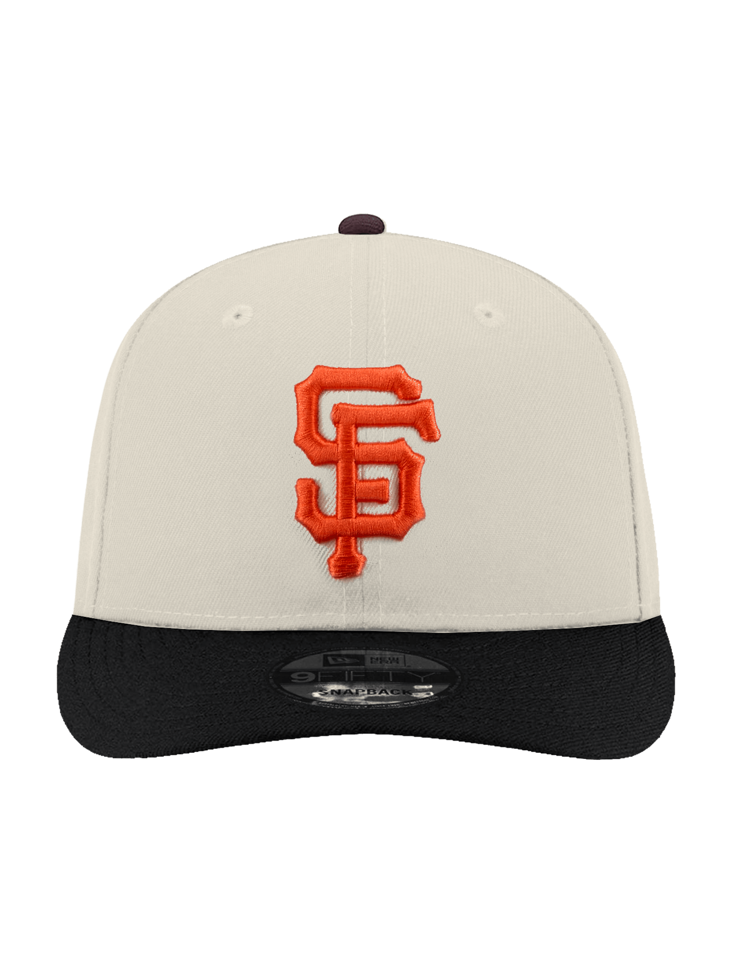 New Era Caps OSFA San Francisco Giants New Era MLB Alt Pre-Curved 9FIFTY Snapback Hat - Chrome