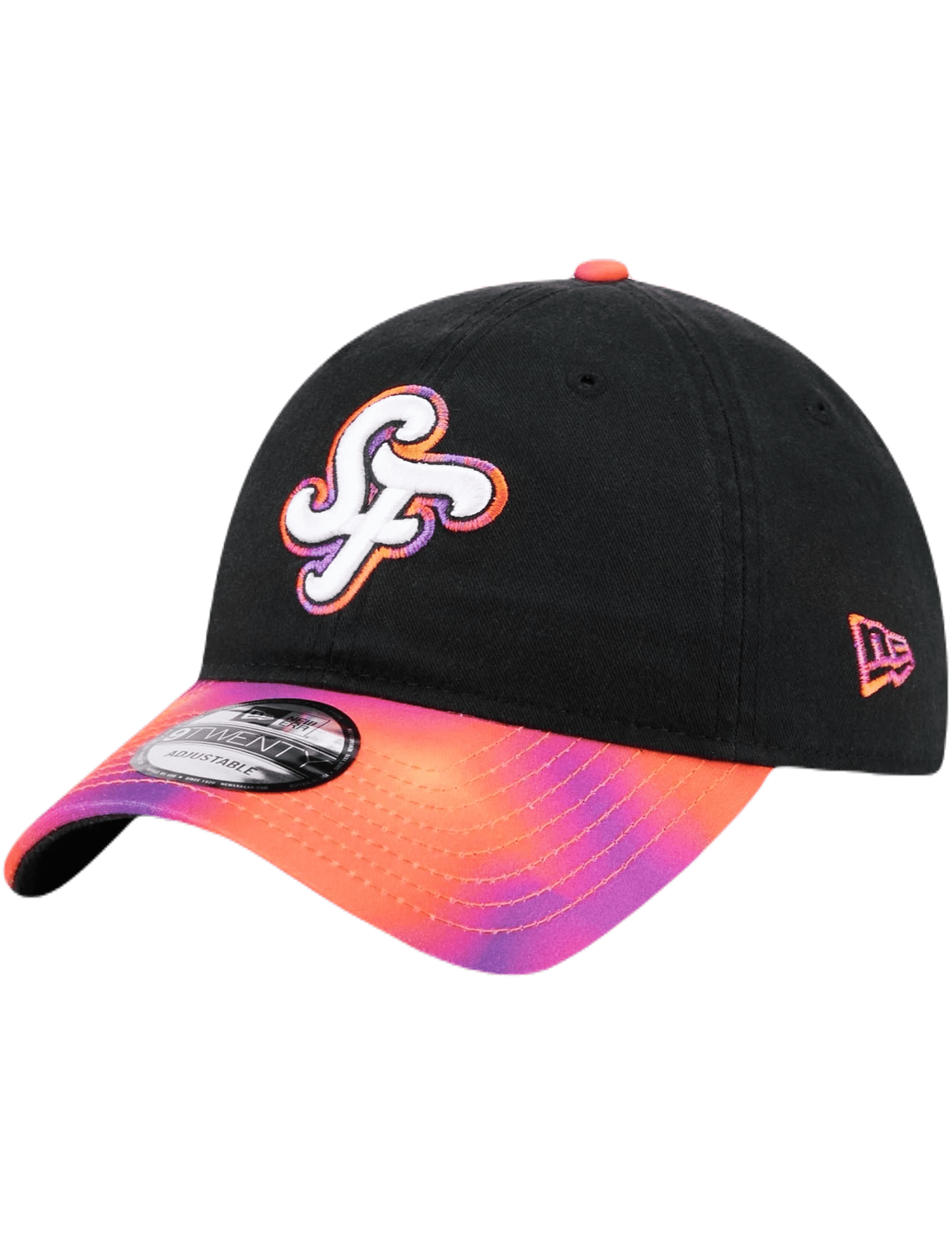New Era Caps San Francisco Giants New Era MLB City Connect 9TWENTY Strapback Hat - Black