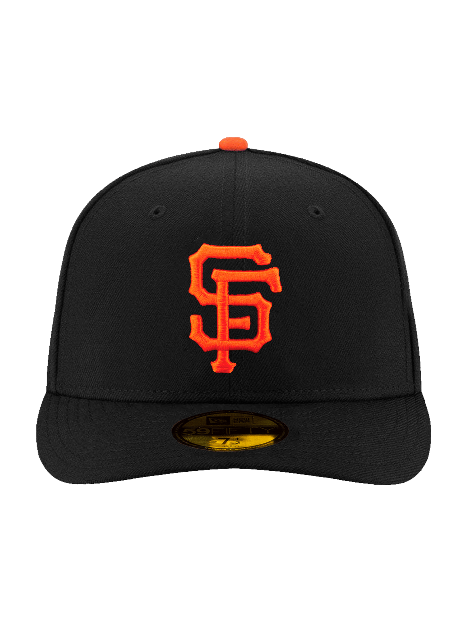 New Era Caps San Francisco Giants New Era MLB On-Field AC Pre-Curved 59FIFTY Fitted Hat - Black