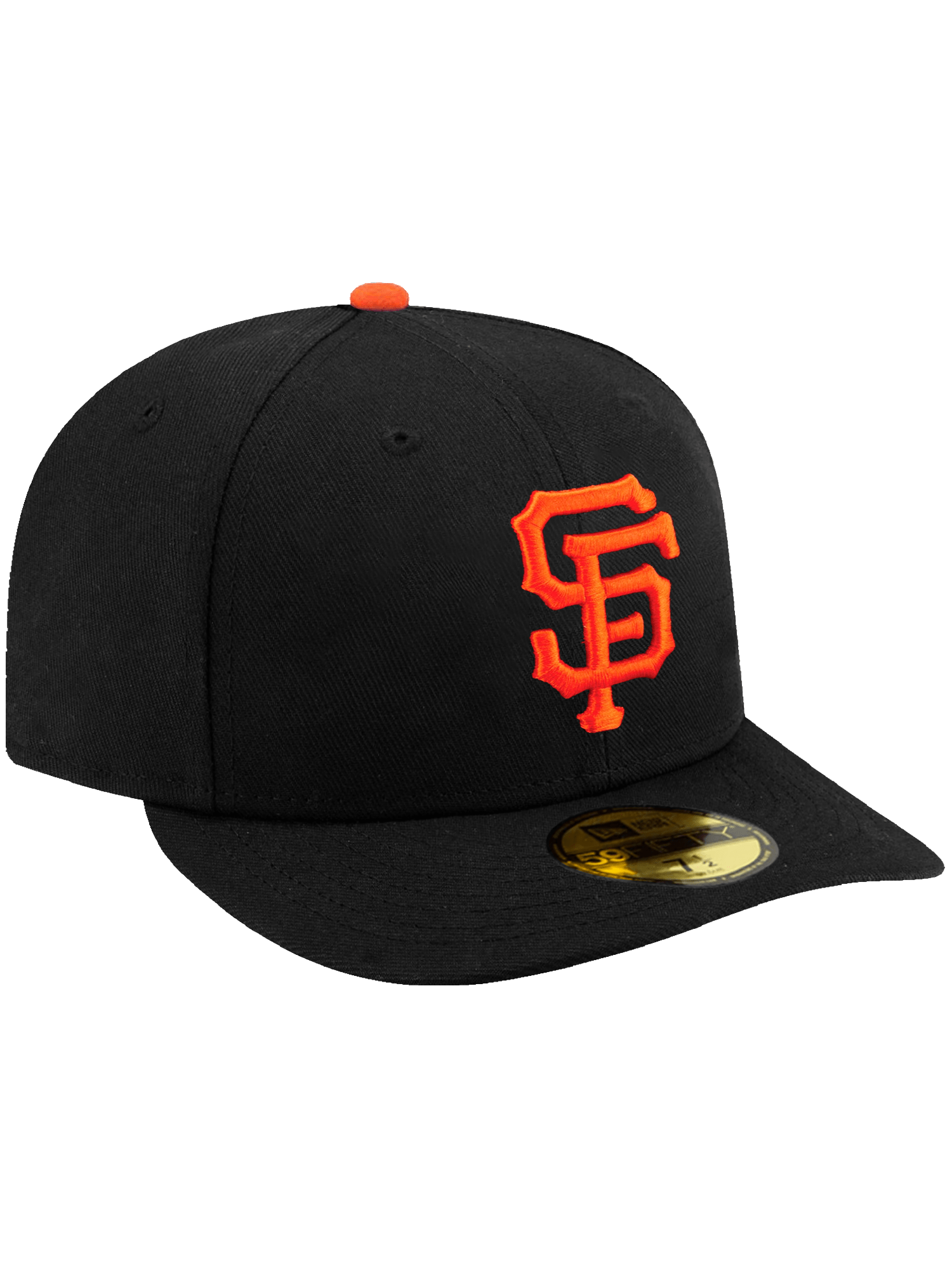 New Era Caps San Francisco Giants New Era MLB On-Field AC Pre-Curved 59FIFTY Fitted Hat - Black