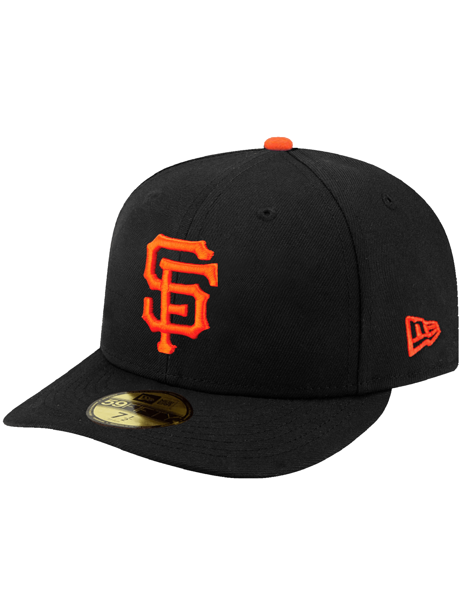 New Era Caps San Francisco Giants New Era MLB On-Field AC Pre-Curved 59FIFTY Fitted Hat - Black