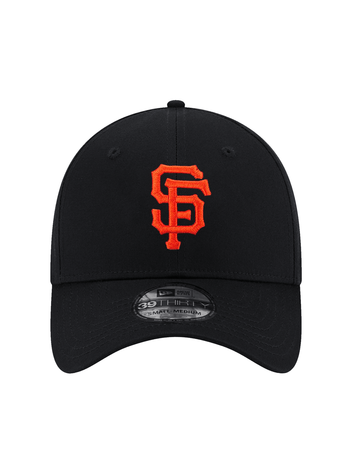New Era Caps San Francisco Giants New Era MLB Team 39THIRTY Stretch-Fit Hat - Black