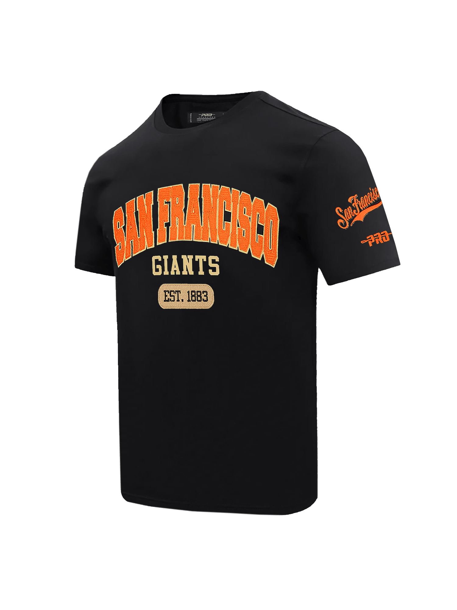 Pro Standard T-Shirts San Francisco Giants Pro Standard MLB City Arch Premium Flex T-Shirt - Black