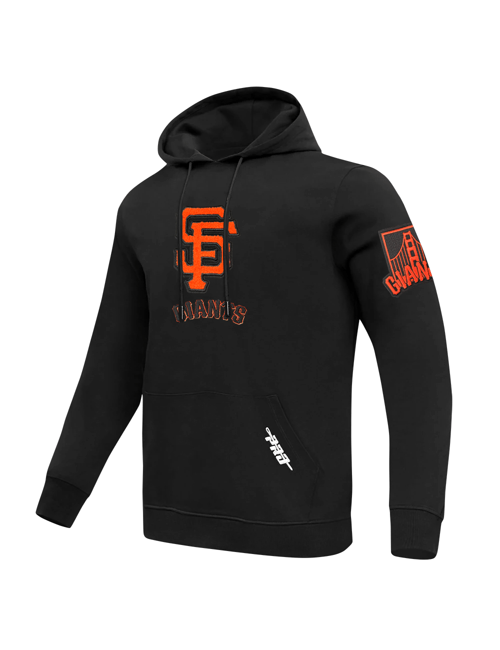 Pro Standard Jumpers San Francisco Giants Pro Standard MLB Team Chenille Flex Hoodie Jumper - Black