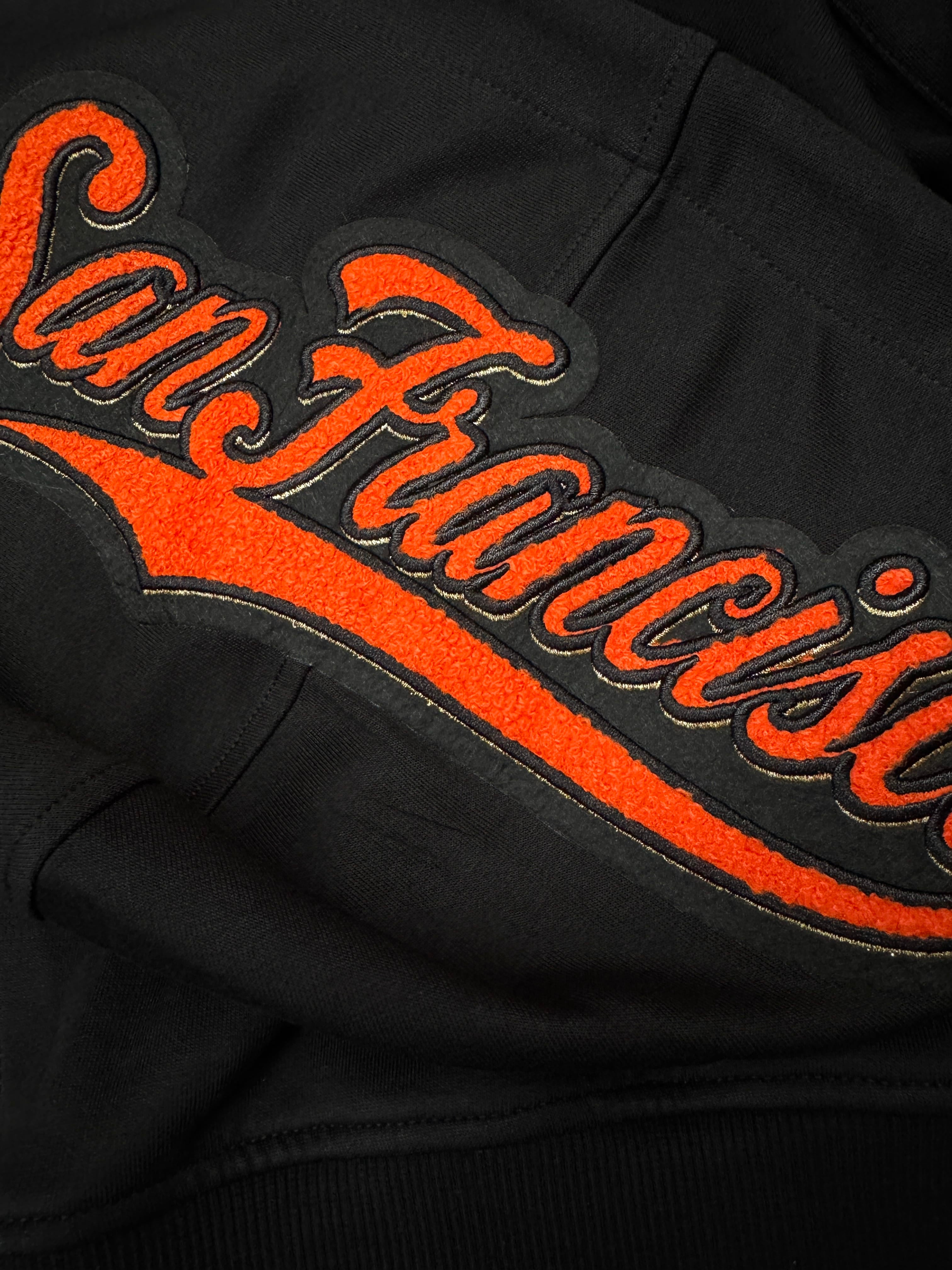 Pro Standard Jumpers San Francisco Giants Pro Standard MLB Team Chenille Flex Hoodie Jumper - Black