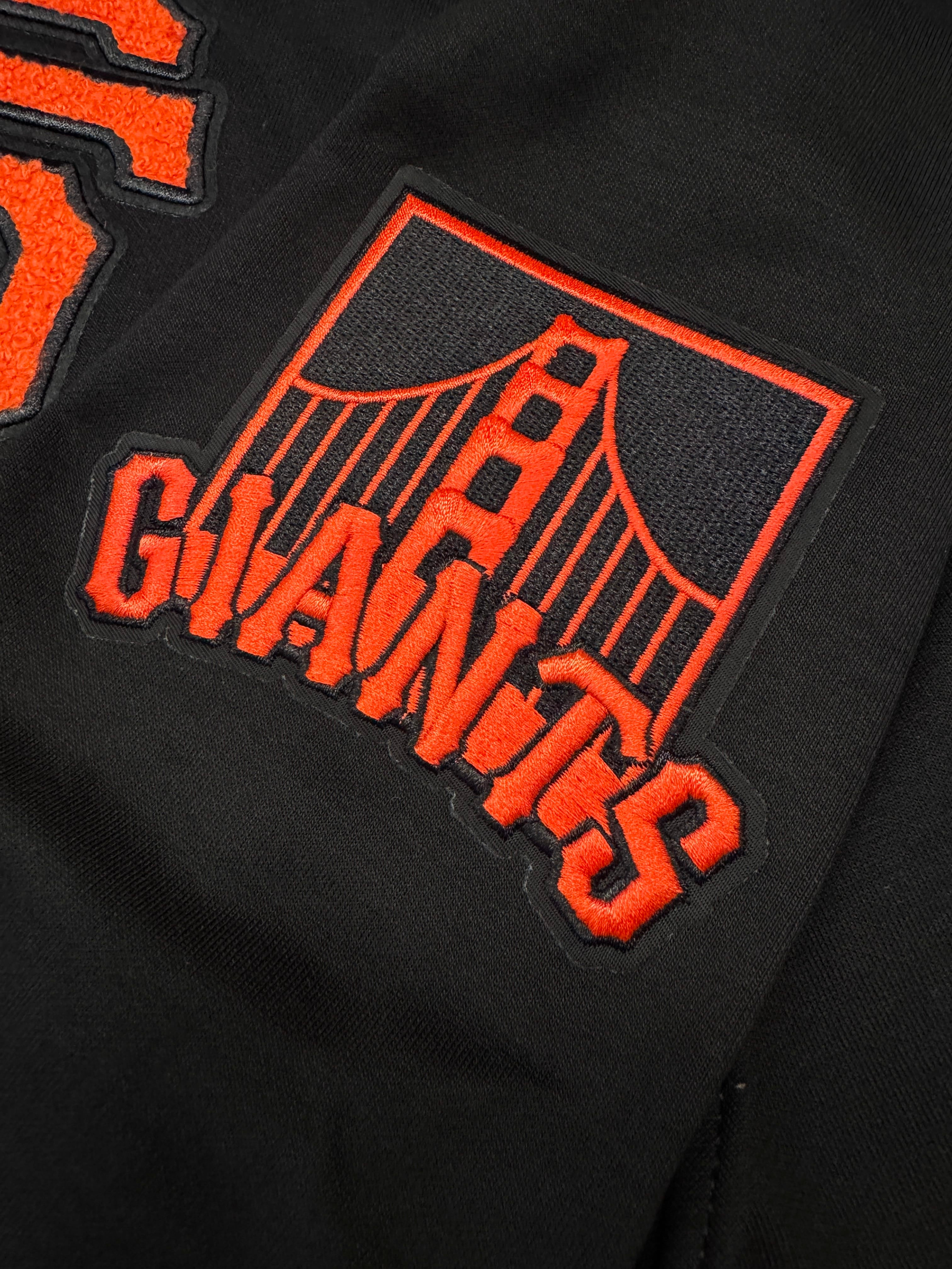 Pro Standard Jumpers San Francisco Giants Pro Standard MLB Team Chenille Flex Hoodie Jumper - Black