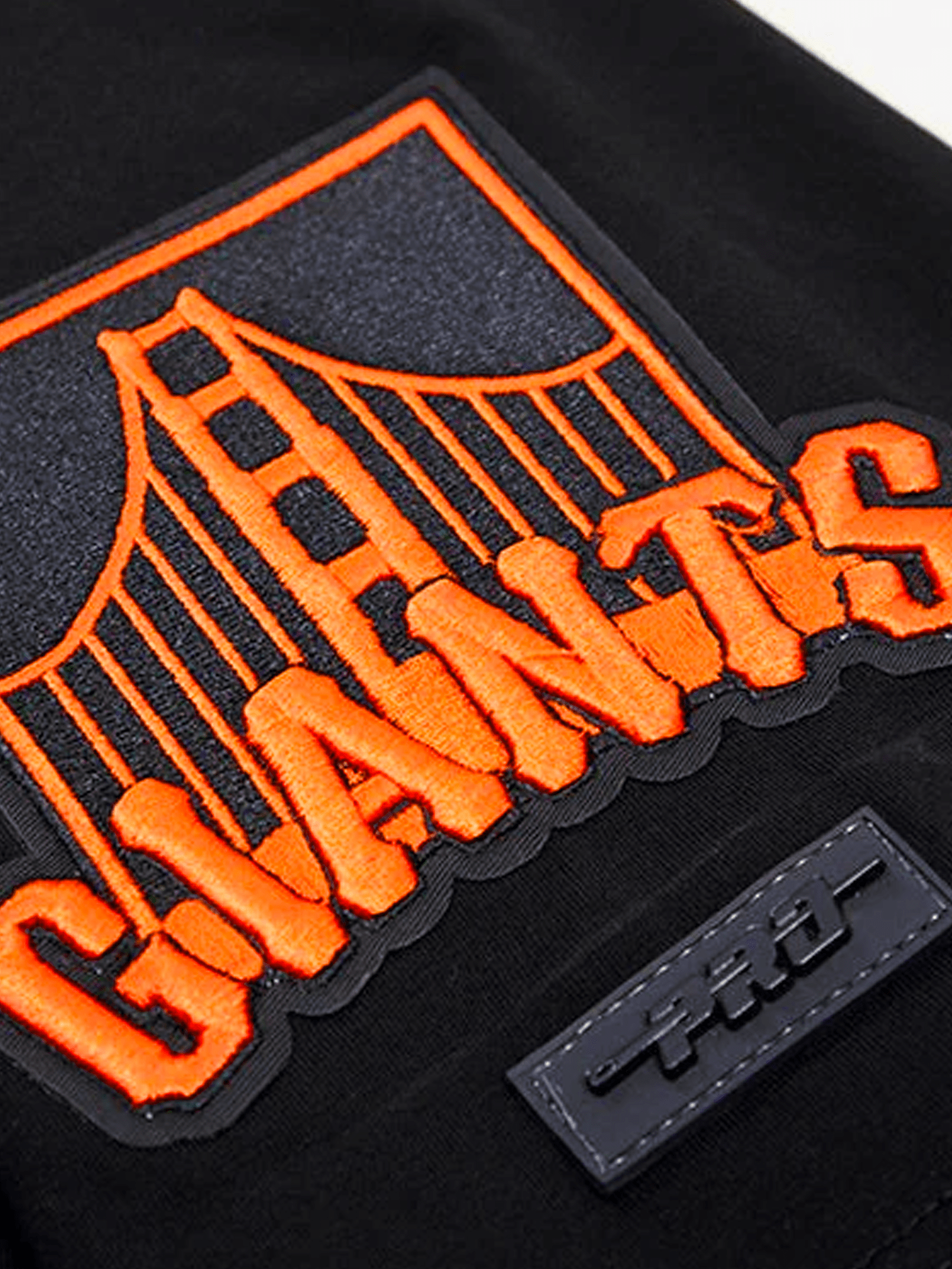 Pro Standard T-Shirts San Francisco Giants Pro Standard MLB Team Chenille Flex T-Shirt - Black