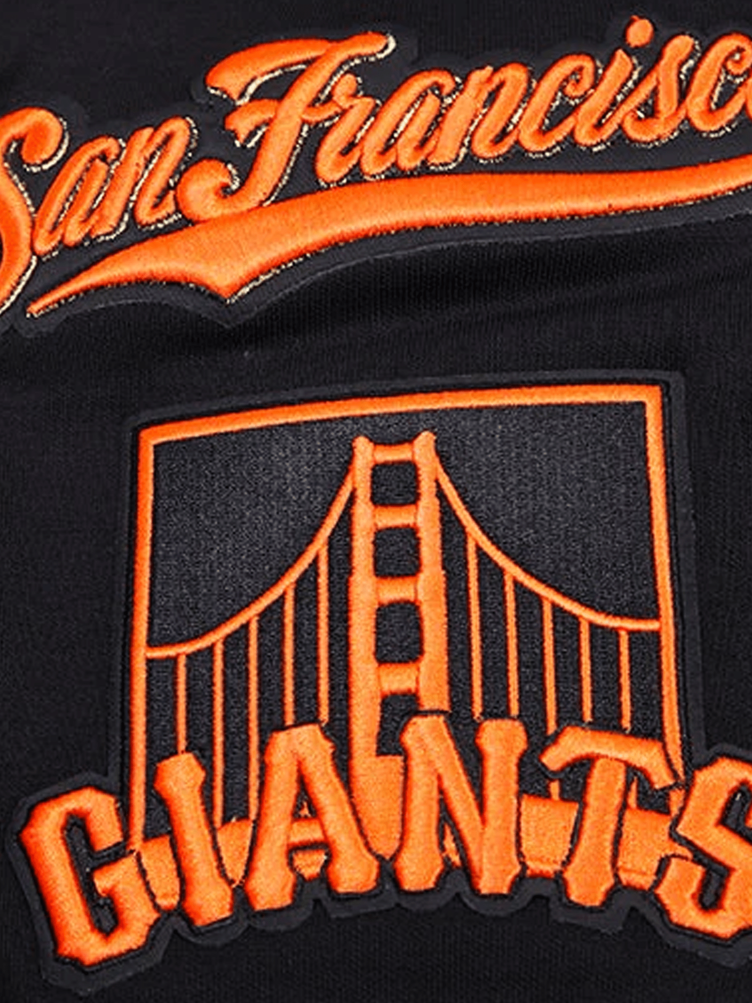 Pro Standard Jumpers San Francisco Giants Pro Standard MLB Team Chenille Hoodie Jumper  - Black