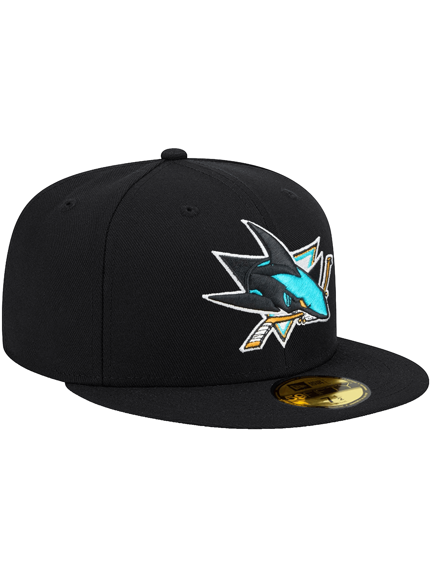 New Era Caps San Jose Sharks New Era NHL Team 59FIFTY Fitted Hat - Black