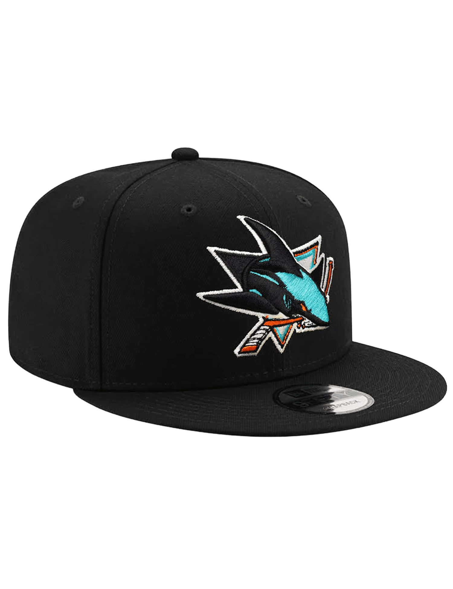 New Era Caps San Jose Sharks New Era NHL Team 9FIFTY Snapback Hat - Black