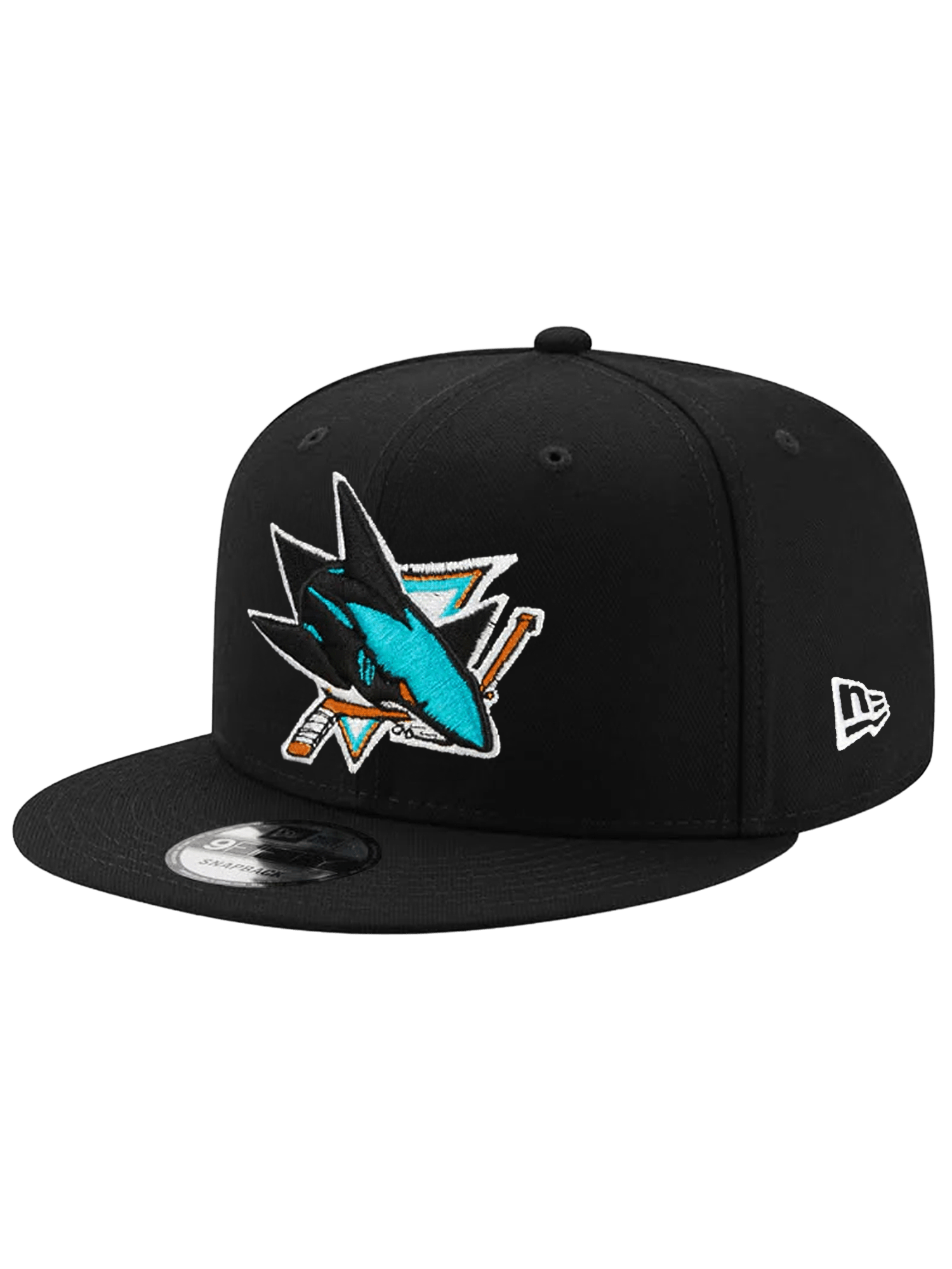 New Era Caps San Jose Sharks New Era NHL Team 9FIFTY Snapback Hat - Black