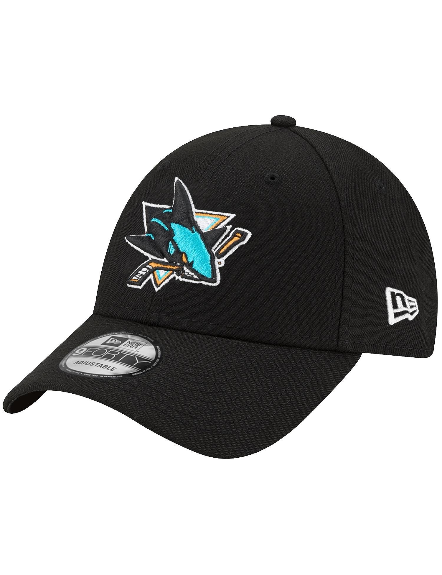 New Era Caps San Jose Sharks New Era NHL Team 9FORTY Snapback Hat - Black