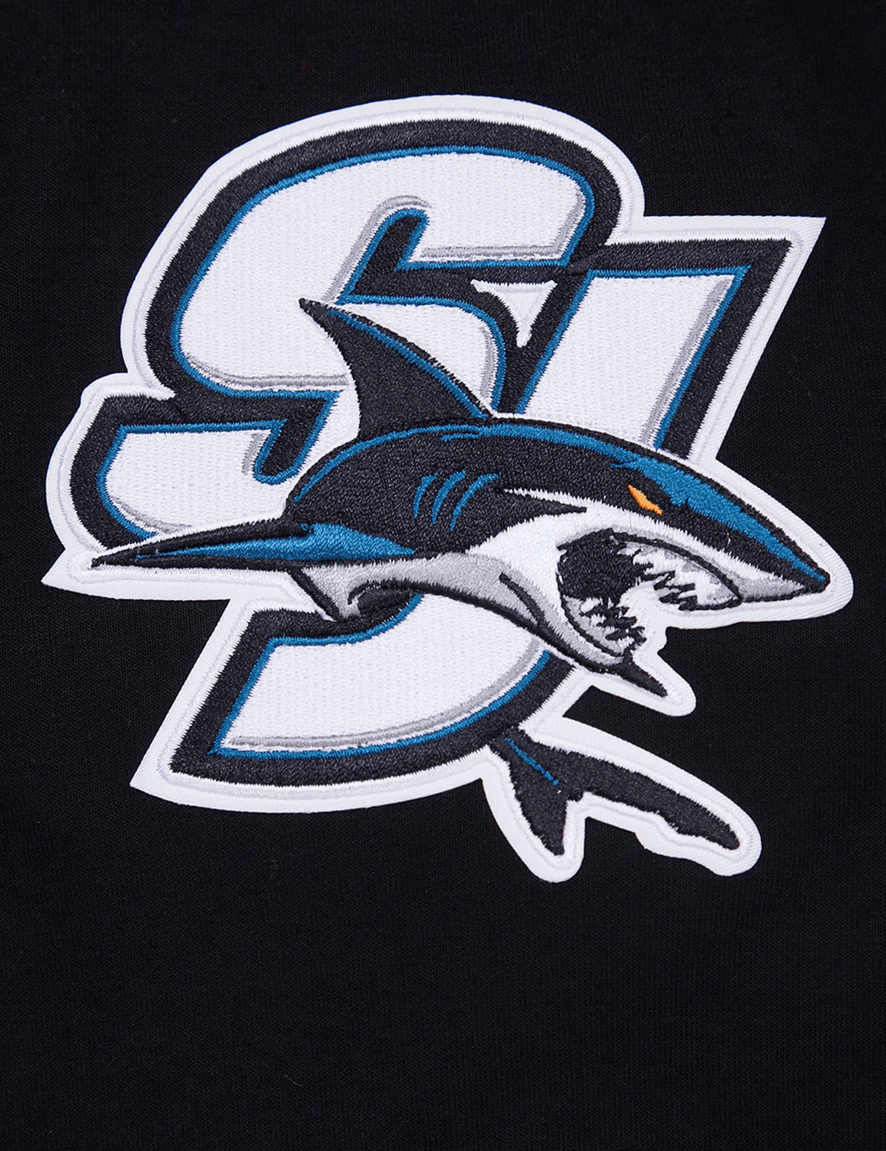 Pro Standard Jumpers San Jose Sharks Pro Standard NHL Team Chenille Flex Hoodie Jumper - Black