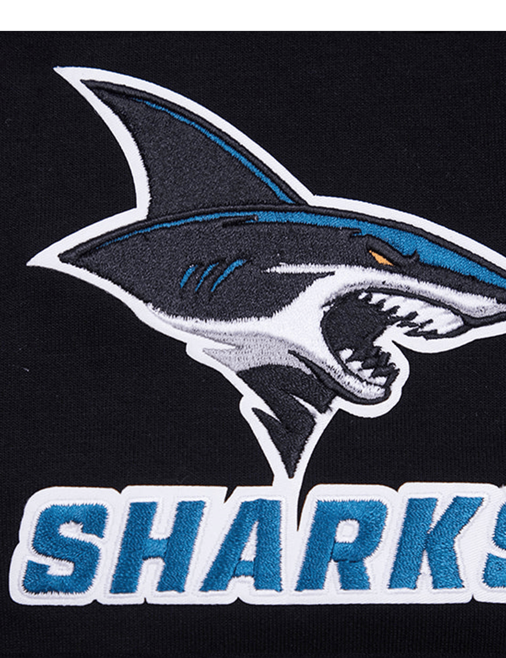 Pro Standard Jumpers San Jose Sharks Pro Standard NHL Team Chenille Flex Hoodie Jumper - Black