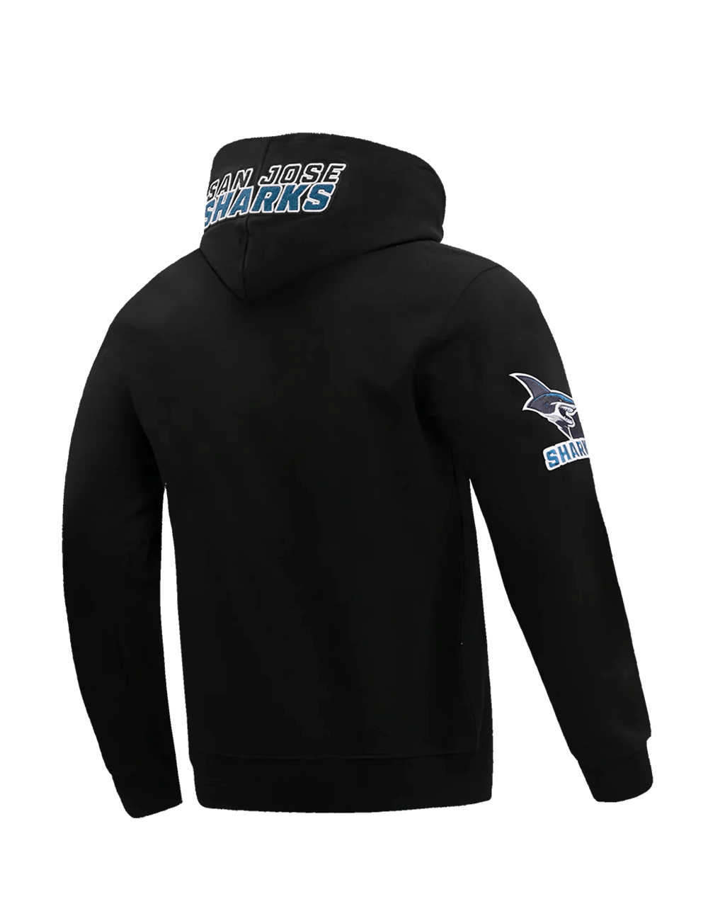 Pro Standard Jumpers San Jose Sharks Pro Standard NHL Team Chenille Flex Hoodie Jumper - Black
