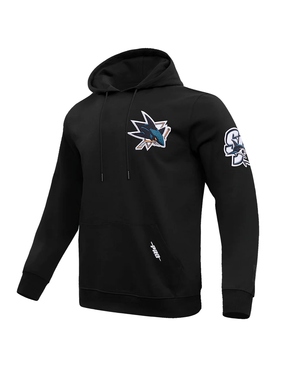 Pro Standard Jumpers San Jose Sharks Pro Standard NHL Team Chenille Flex Hoodie Jumper - Black