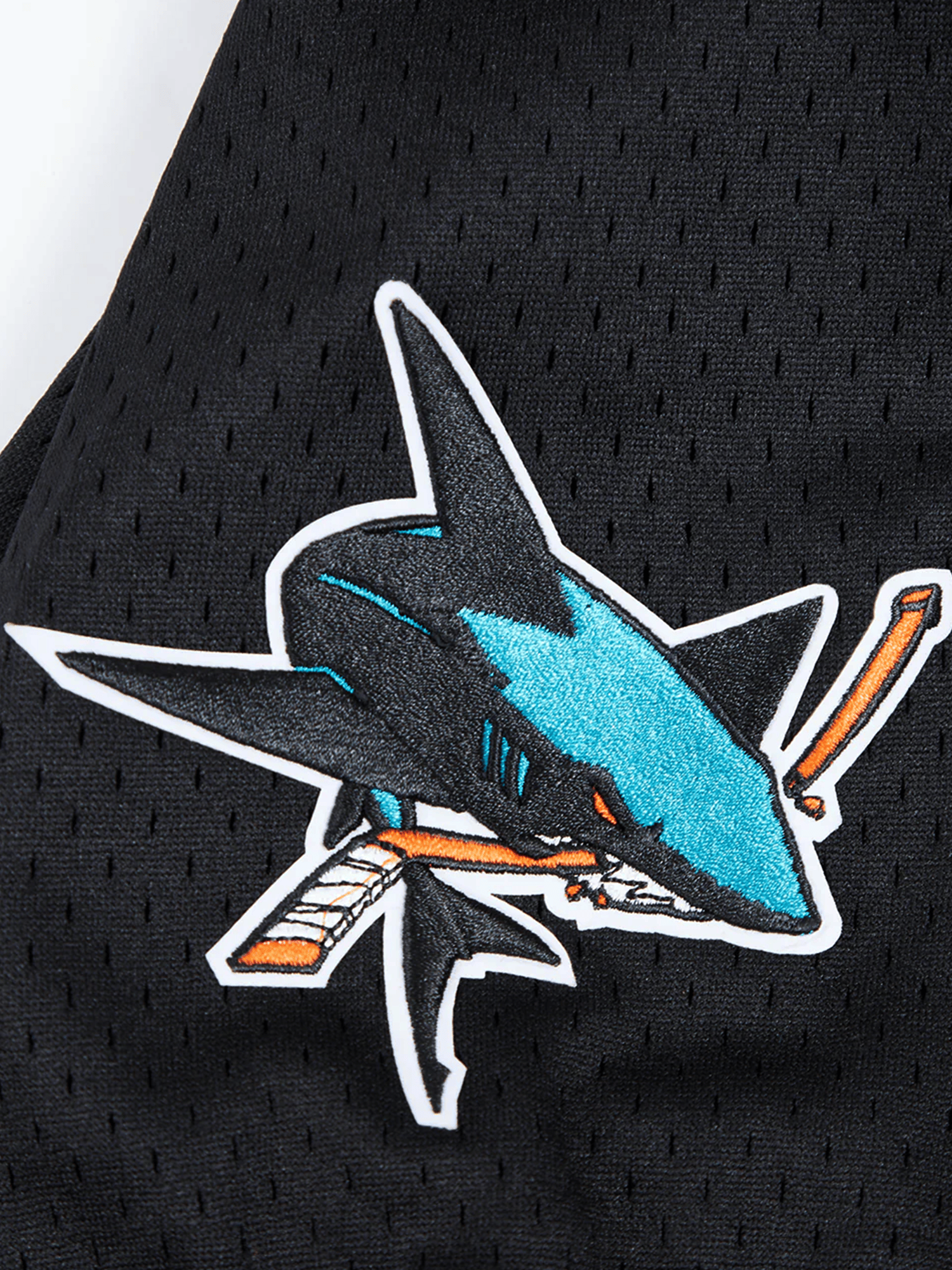 Pro Standard T-Shirts San Jose Sharks Pro Standard NHL Team Mesh Short Sleeve - Black