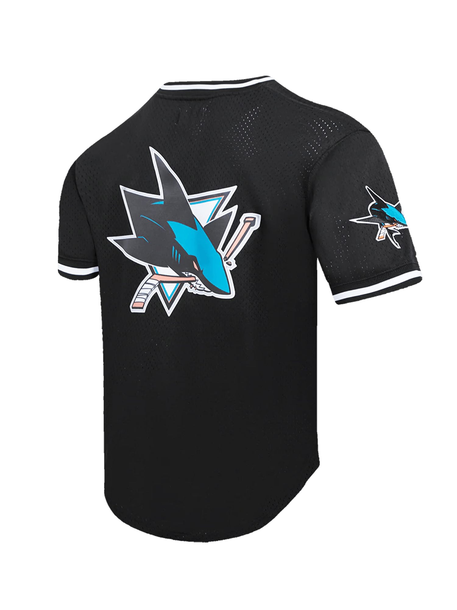 Pro Standard T-Shirts San Jose Sharks Pro Standard NHL Team Mesh Short Sleeve - Black