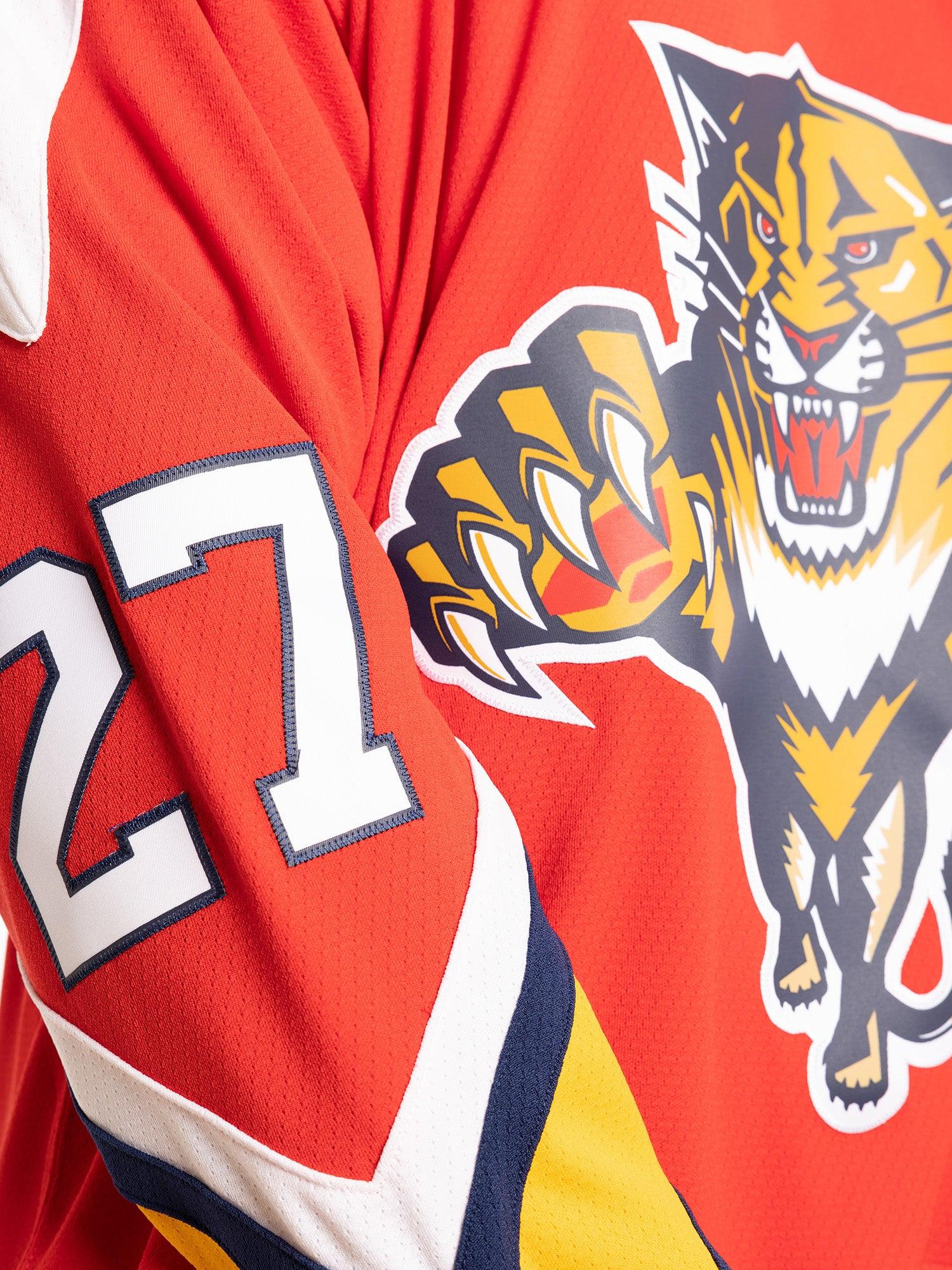 Mitchell And Ness Jerseys Scott Mellanby Florida Panthers Mitchell & Ness NHL 95-96 Blue Line Jersey - Red