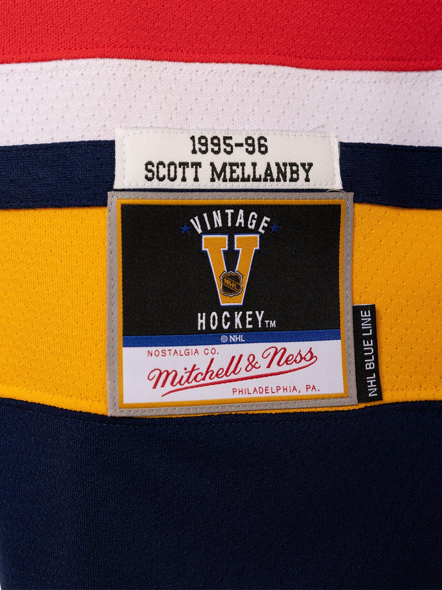 Mitchell And Ness Jerseys Scott Mellanby Florida Panthers Mitchell & Ness NHL 95-96 Blue Line Jersey - Red