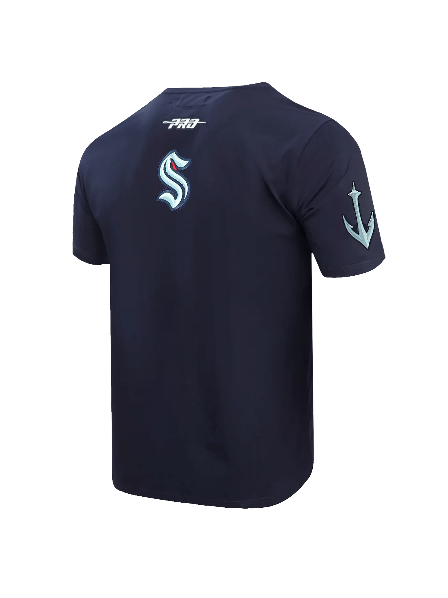 Pro Standard T-Shirts Seattle Kraken Pro Standard NHL City Arch Flex T-Shirt - Navy