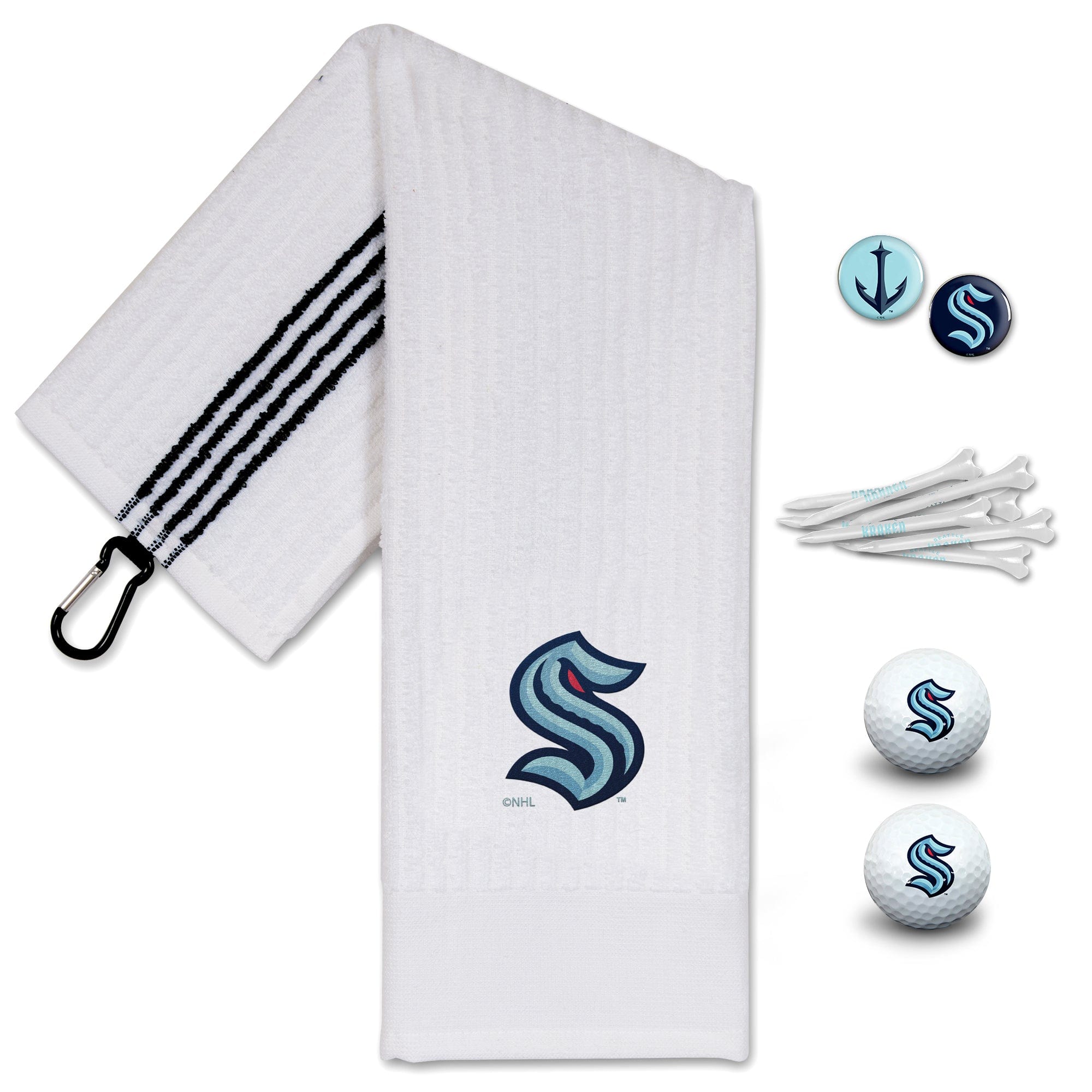 Wincraft Accessories Seattle Kraken Wincraft NHL Team Golf Gift Set