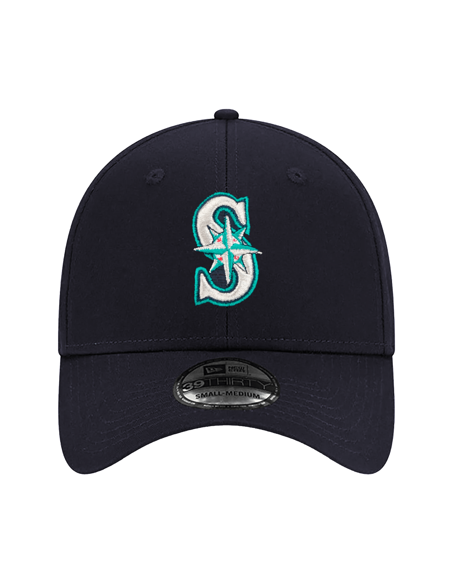 New Era Caps Seattle Mariners New Era MLB Team 39THIRTY Stretch-Fit Hat - Navy