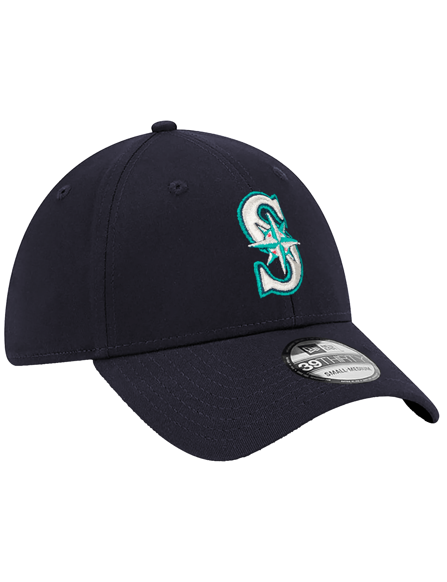 New Era Caps Seattle Mariners New Era MLB Team 39THIRTY Stretch-Fit Hat - Navy