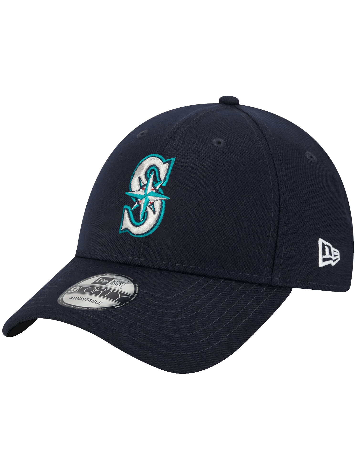 New Era Caps Seattle Mariners New Era MLB Team 9FORTY Snapback Hat - Navy